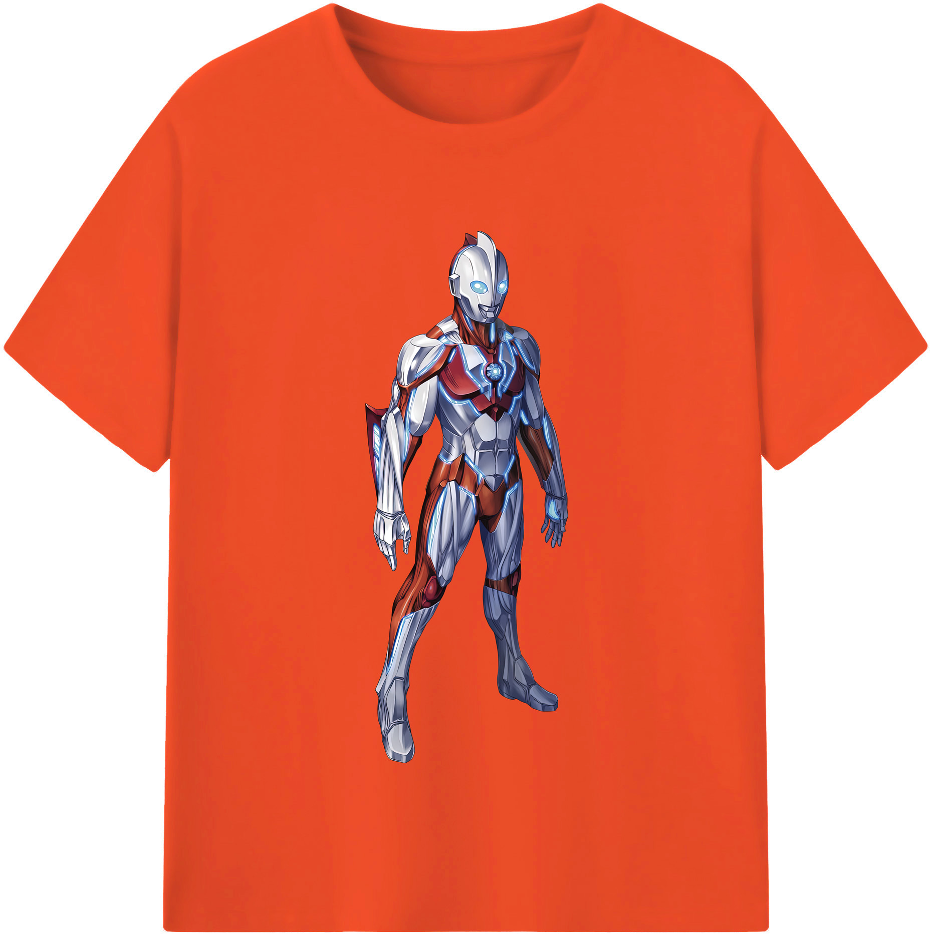 （画像用） ウルトラマン Ultraman 綿100％半袖Tシャツ（フロントプリント）