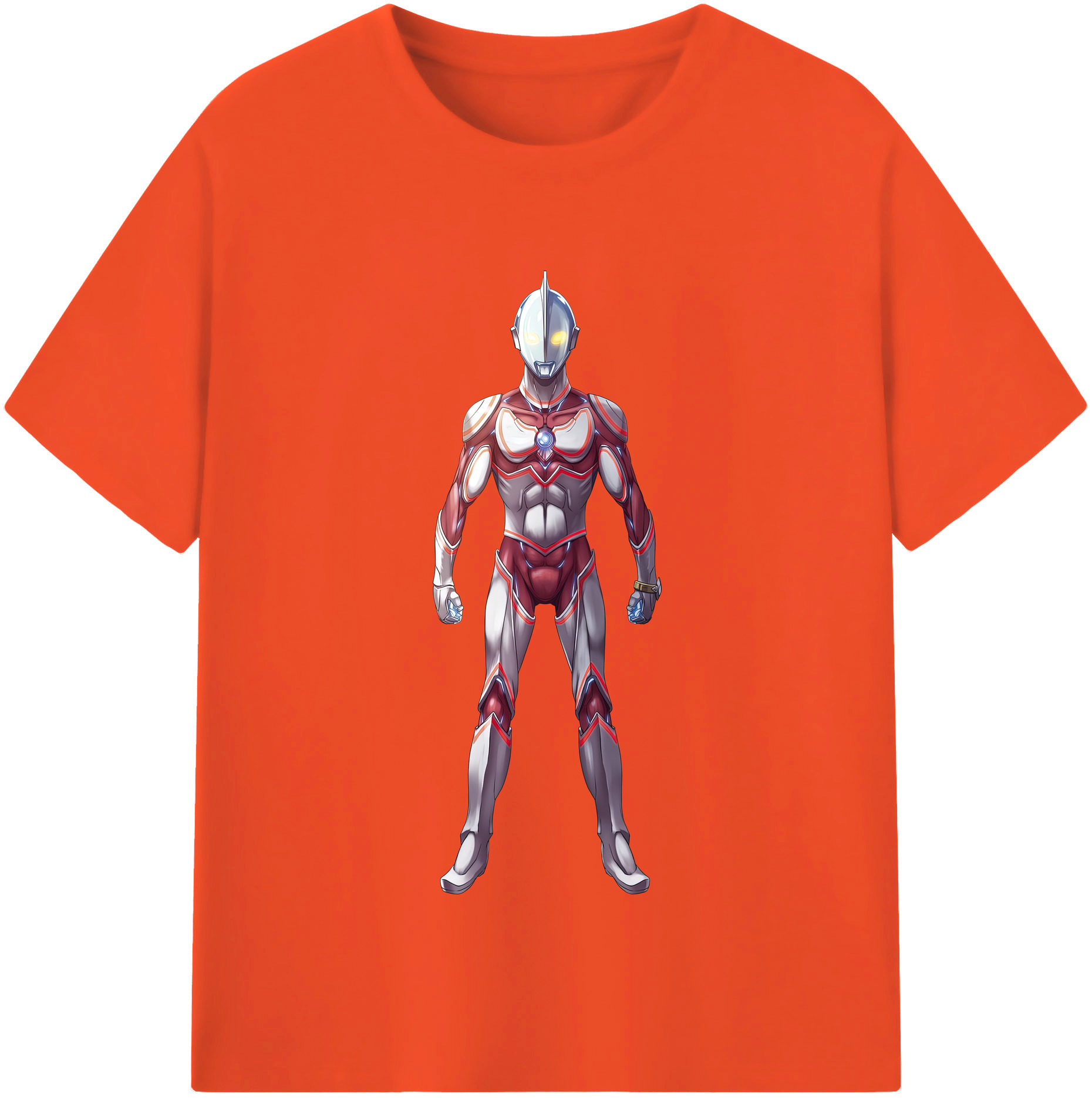 （画像用） ウルトラマン Ultraman 綿100％半袖Tシャツ（フロントプリント）