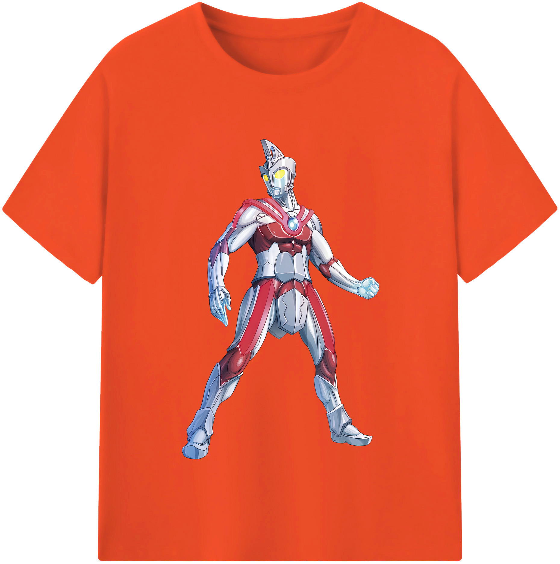 （画像用） ウルトラマン Ultraman 綿100％半袖Tシャツ（フロントプリント）