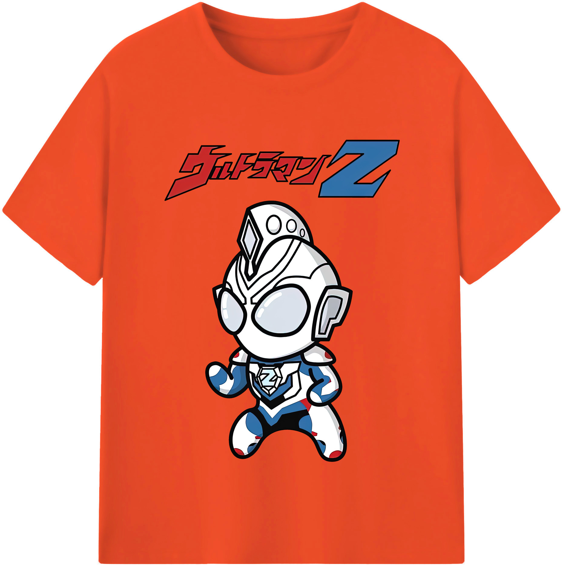 （画像用） ウルトラマン Ultraman 綿100％半袖Tシャツ（フロントプリント）