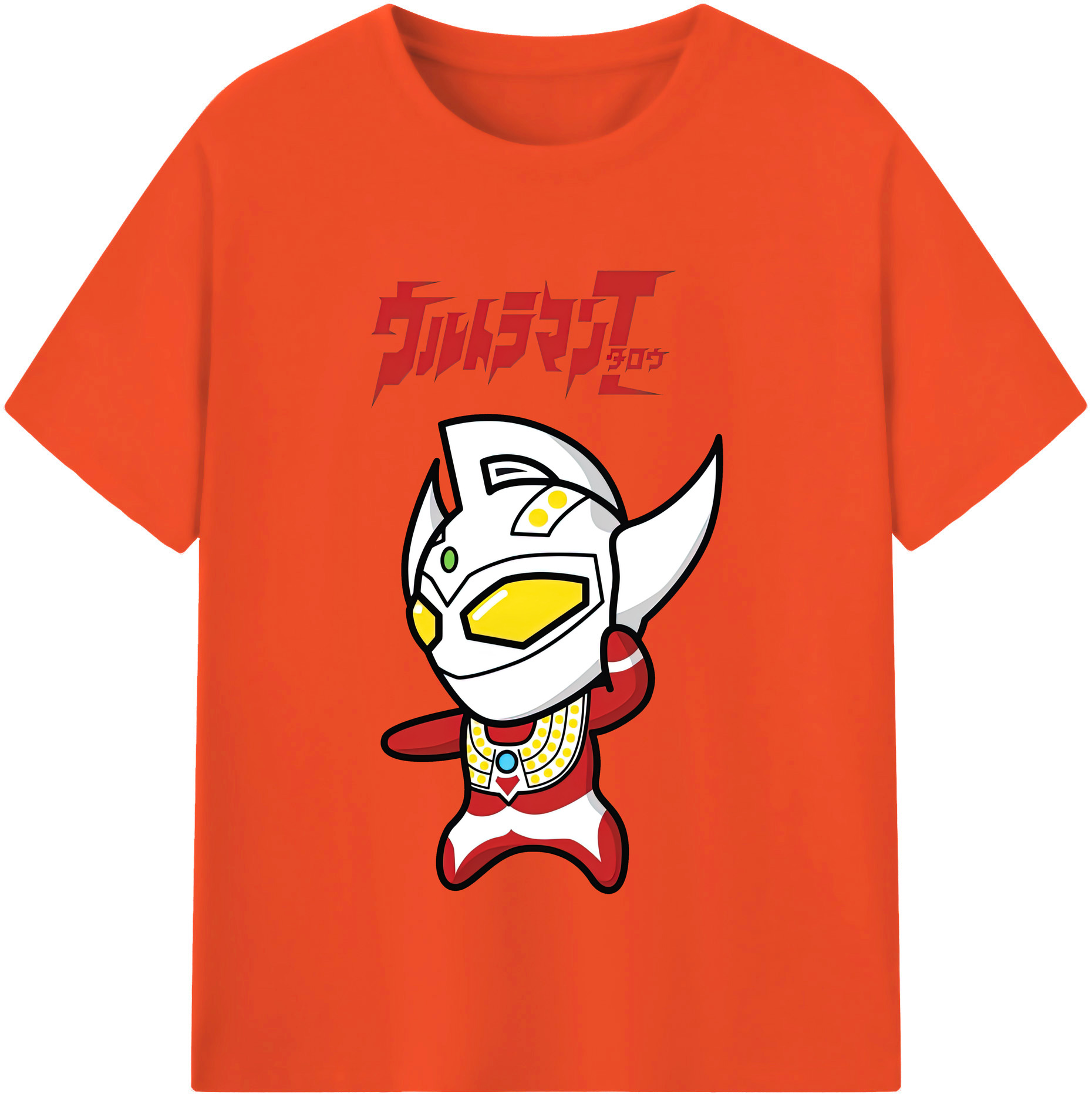 （画像用） ウルトラマン Ultraman 綿100％半袖Tシャツ（フロントプリント）