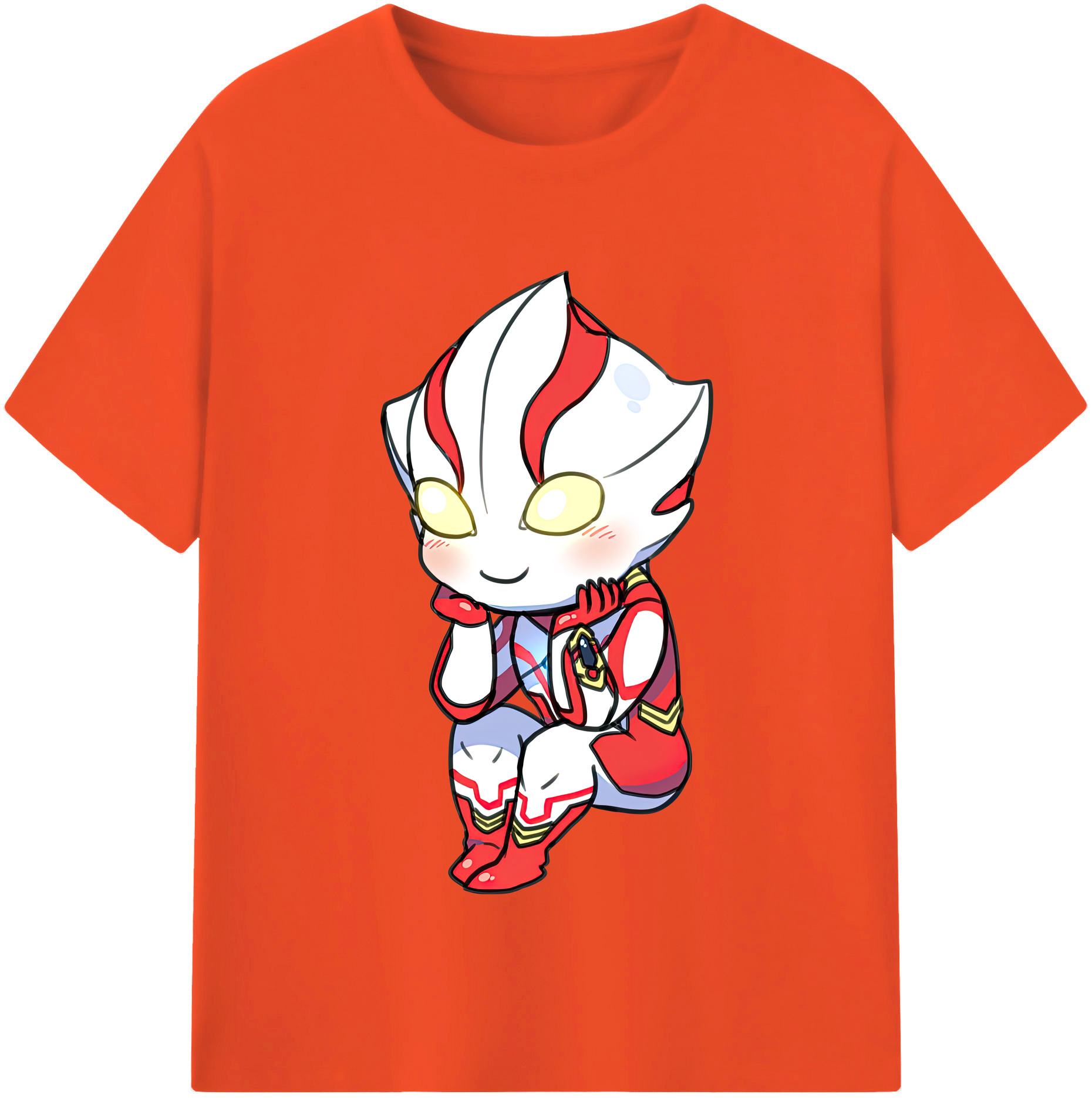 （画像用） ウルトラマン Ultraman 綿100％半袖Tシャツ（フロントプリント）