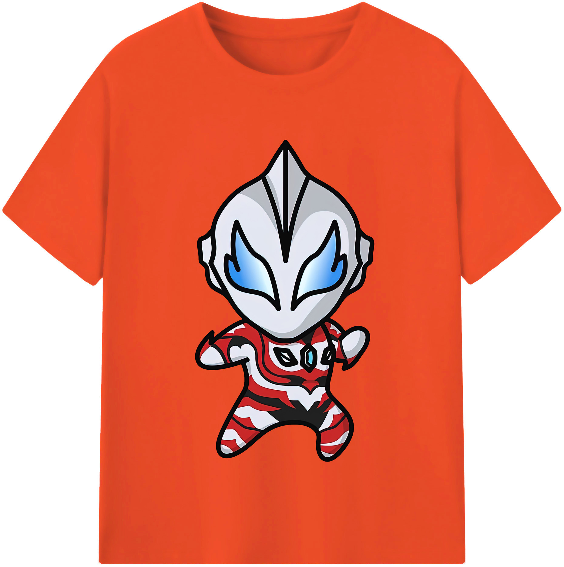 （画像用） ウルトラマン Ultraman 綿100％半袖Tシャツ（フロントプリント）
