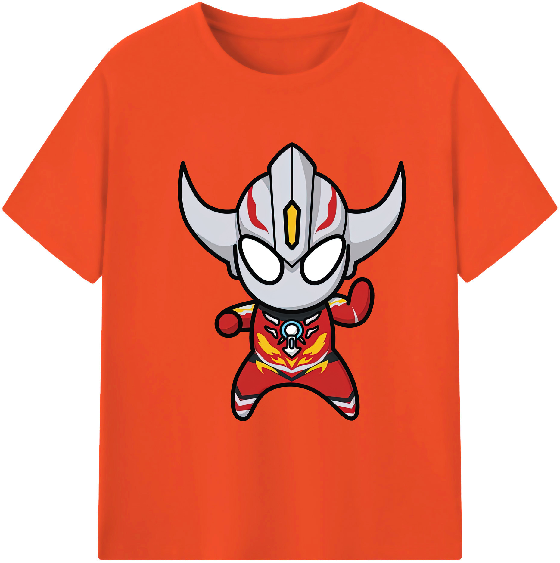 （画像用） ウルトラマン Ultraman 綿100％半袖Tシャツ（フロントプリント）