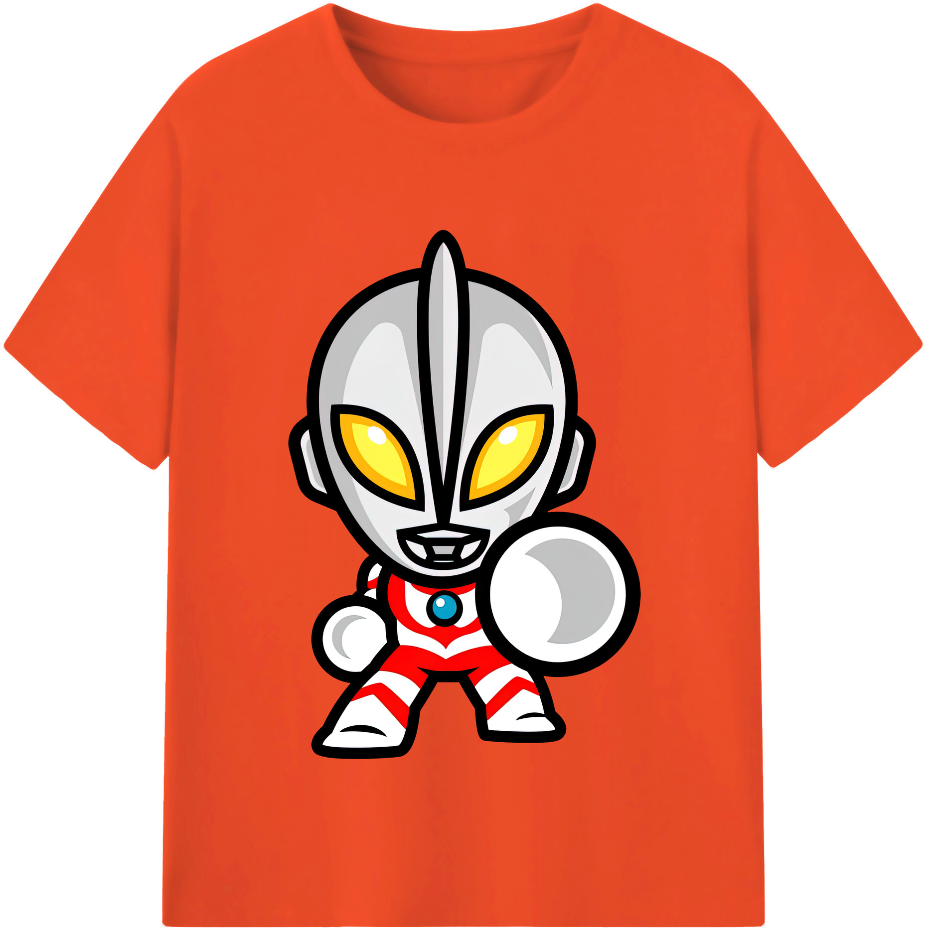 （画像用） ウルトラマン Ultraman 綿100％半袖Tシャツ（フロントプリント）