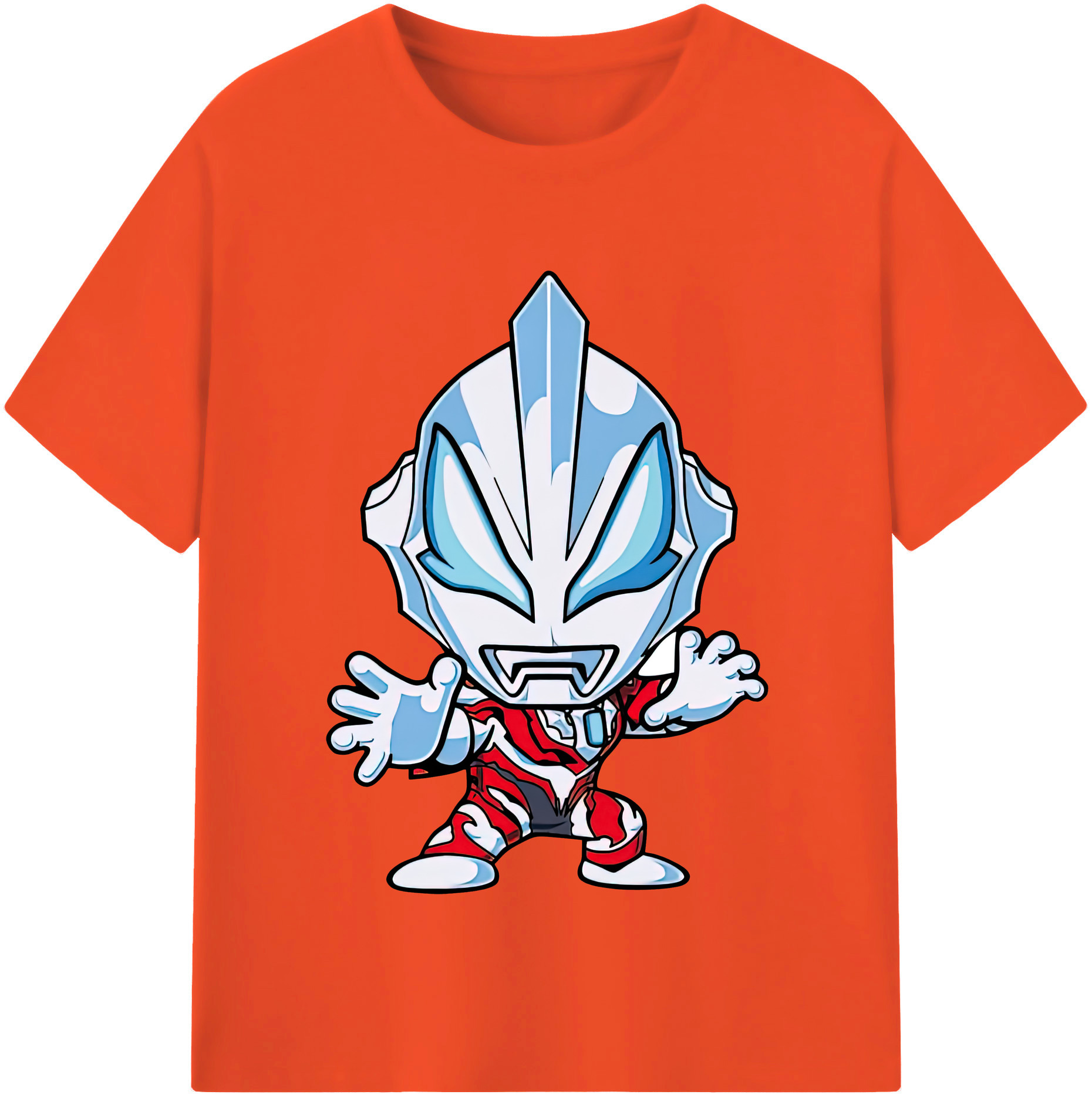 （画像用） ウルトラマン Ultraman 綿100％半袖Tシャツ（フロントプリント）