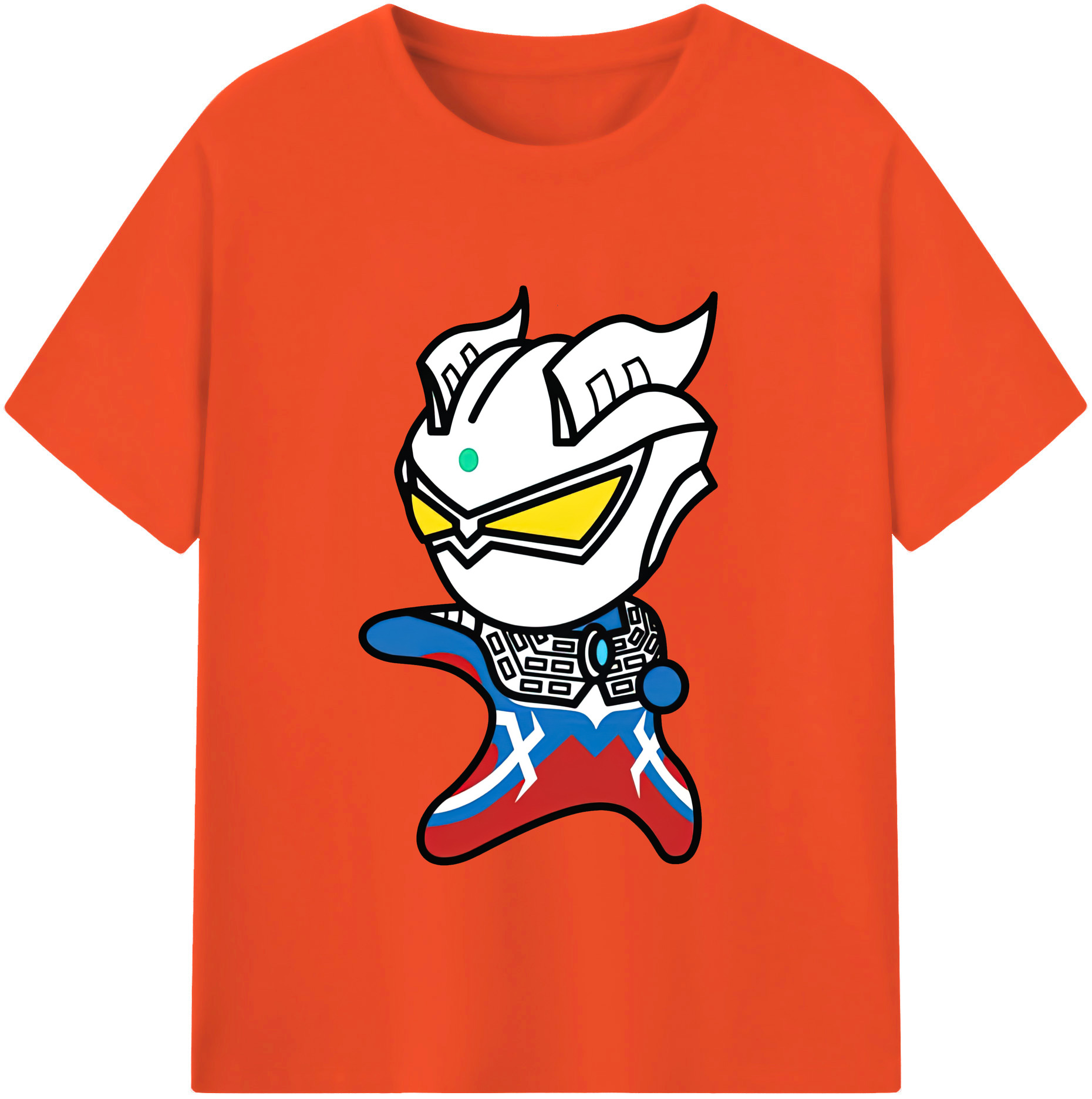 （画像用） ウルトラマン Ultraman 綿100％半袖Tシャツ（フロントプリント）