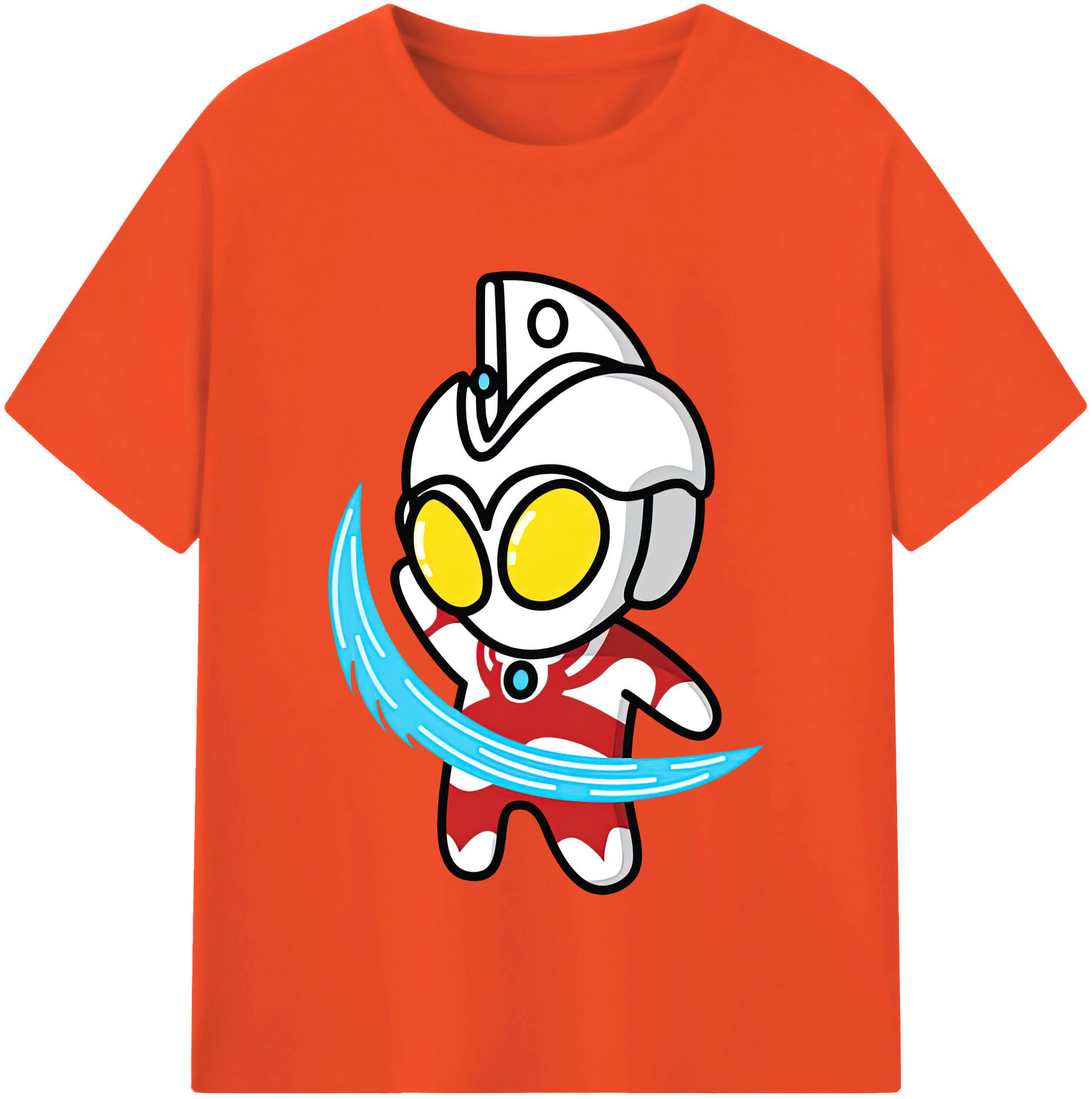 （画像用） ウルトラマン Ultraman 綿100％半袖Tシャツ（フロントプリント）