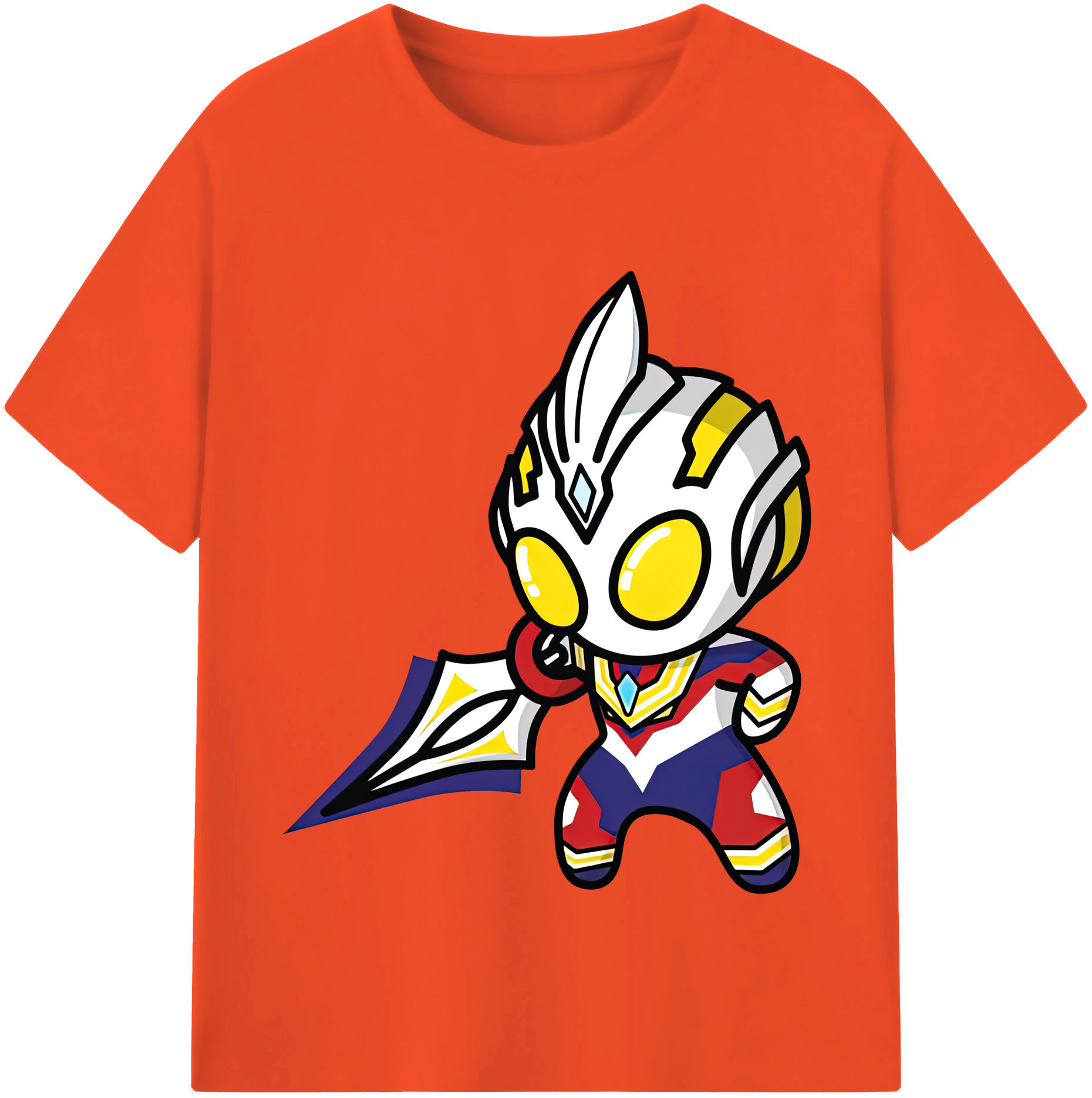 （画像用） ウルトラマン Ultraman 綿100％半袖Tシャツ（フロントプリント）