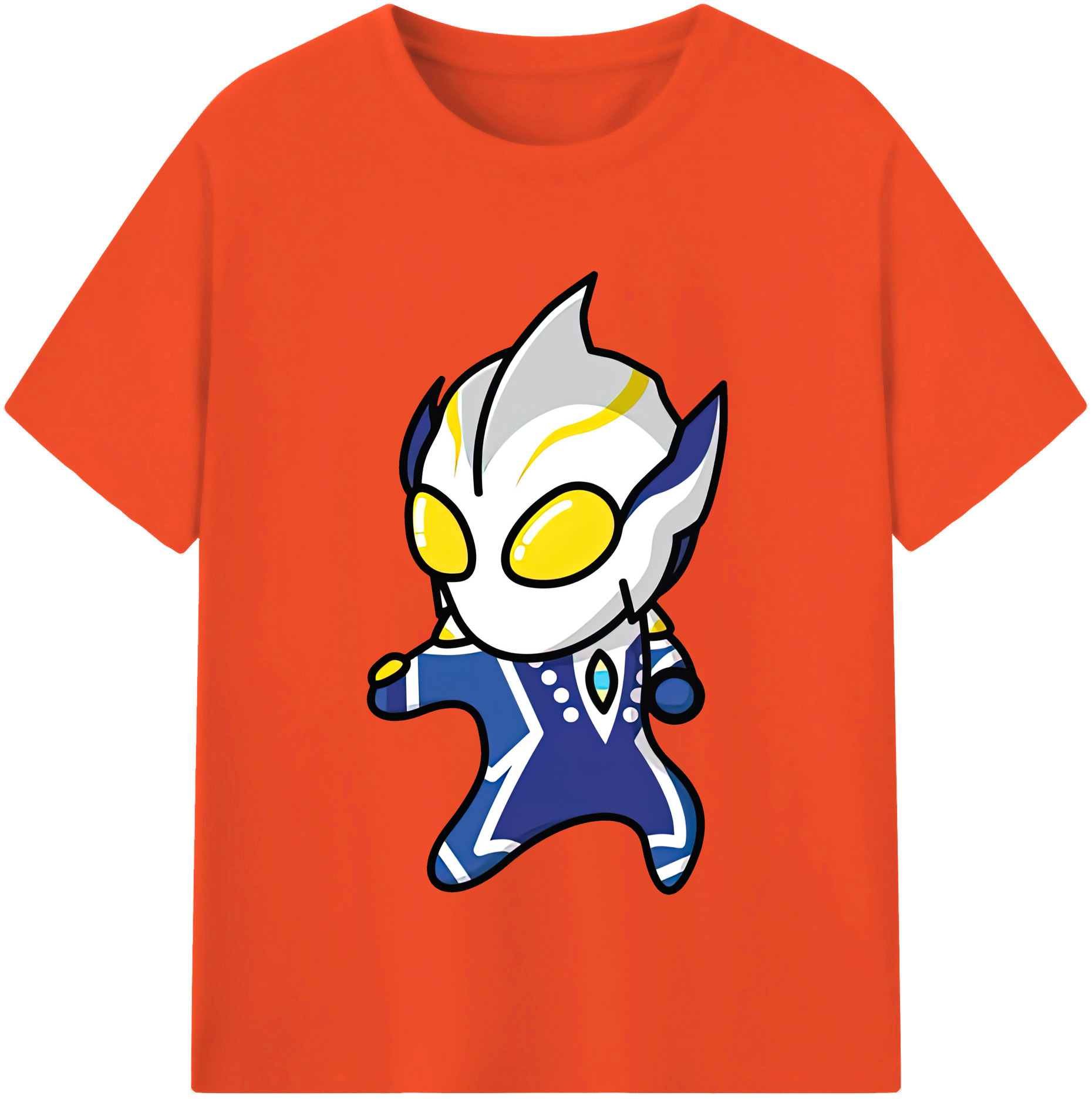 （画像用） ウルトラマン Ultraman 綿100％半袖Tシャツ（フロントプリント）