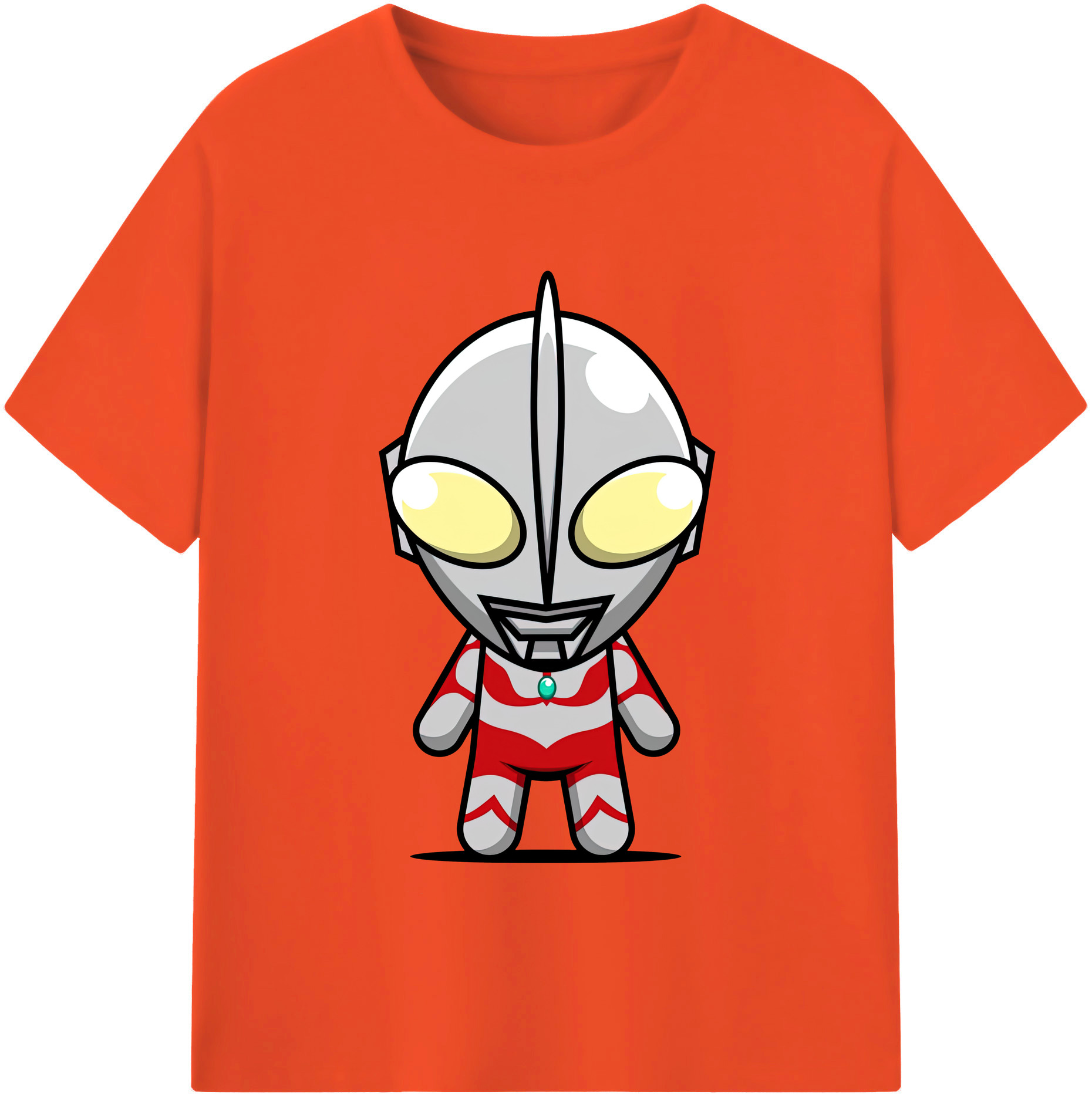 （画像用） ウルトラマン Ultraman 綿100％半袖Tシャツ（フロントプリント）