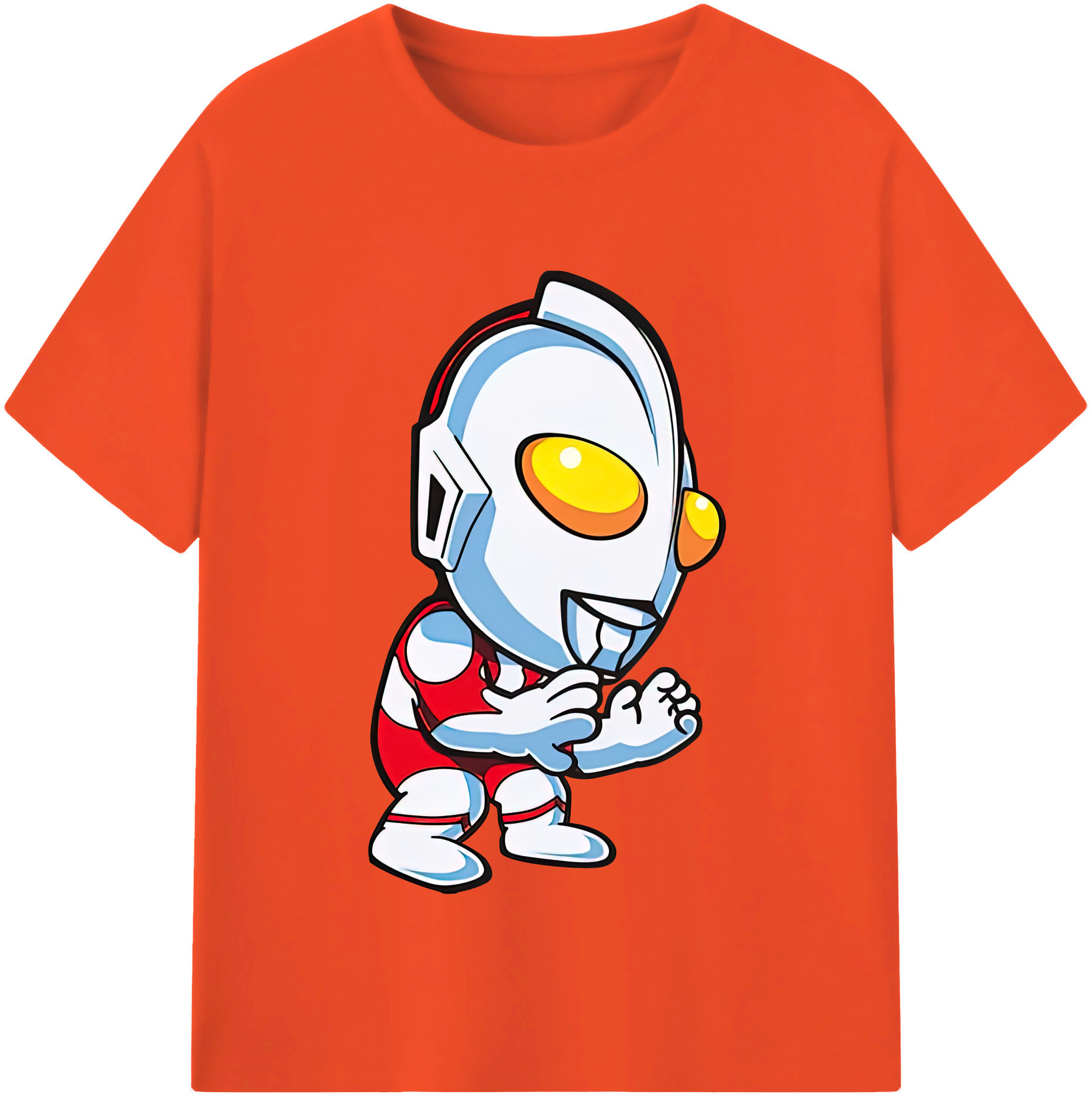 （画像用） ウルトラマン Ultraman 綿100％半袖Tシャツ（フロントプリント）