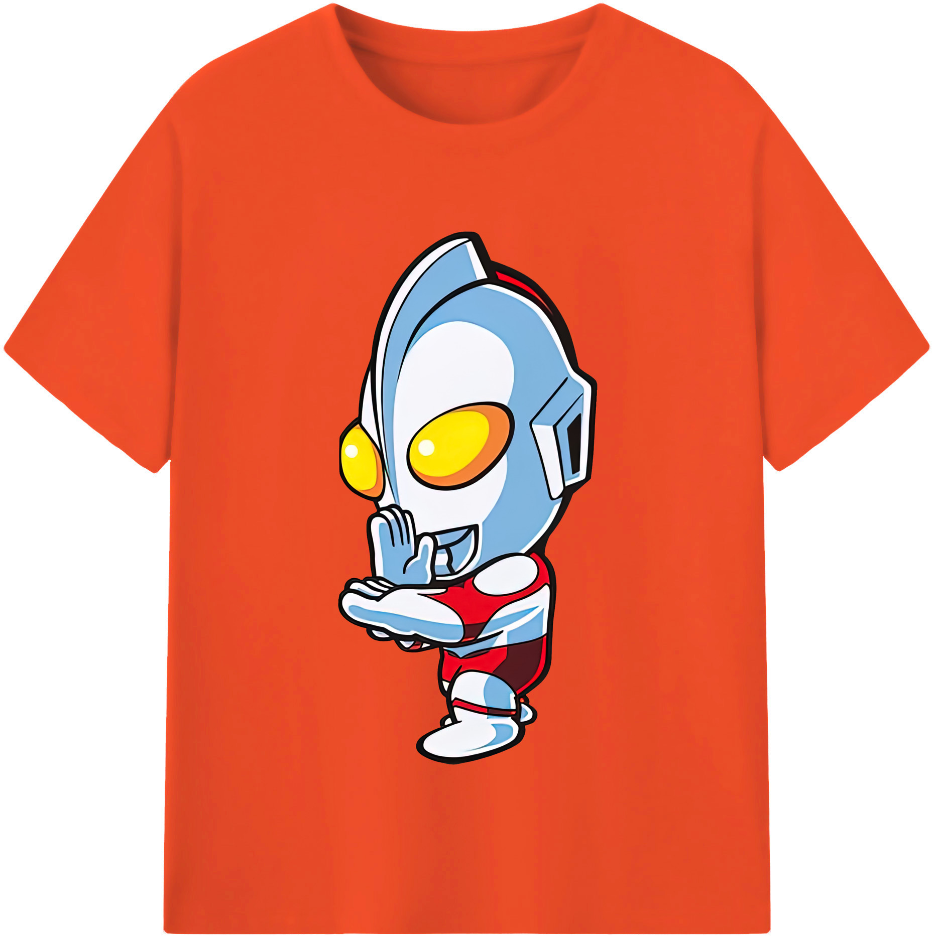 （画像用） ウルトラマン Ultraman 綿100％半袖Tシャツ（フロントプリント）