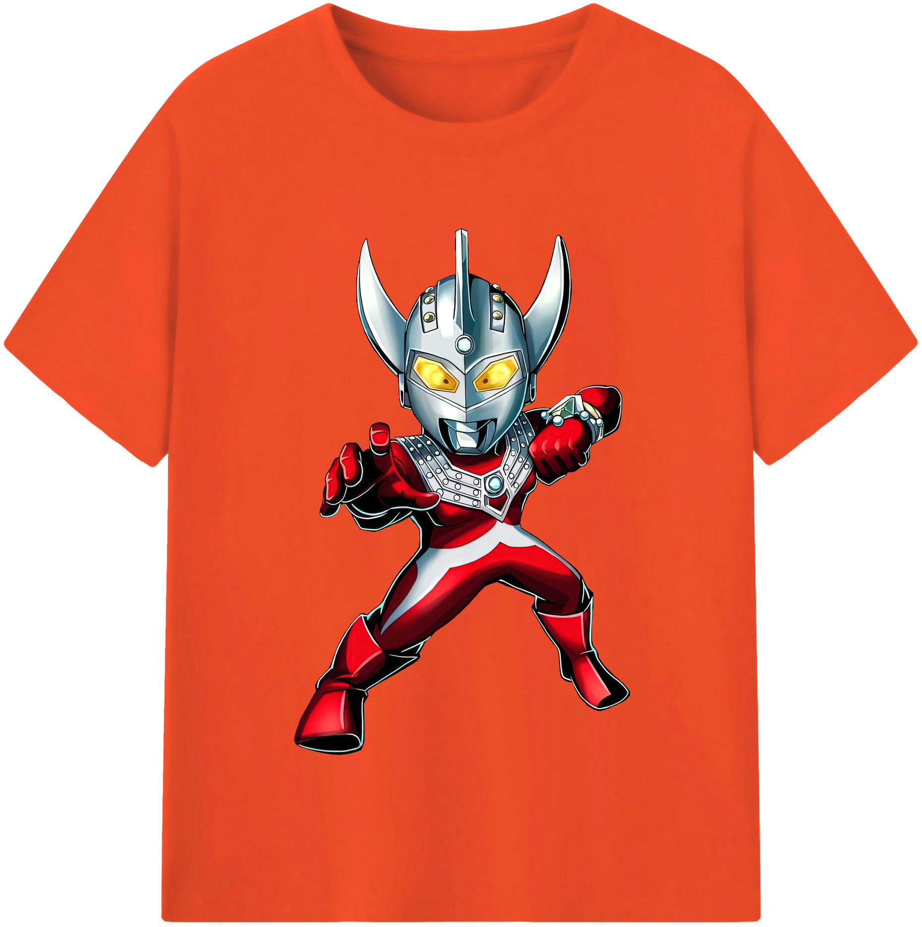 （画像用） ウルトラマン Ultraman 綿100％半袖Tシャツ（フロントプリント）