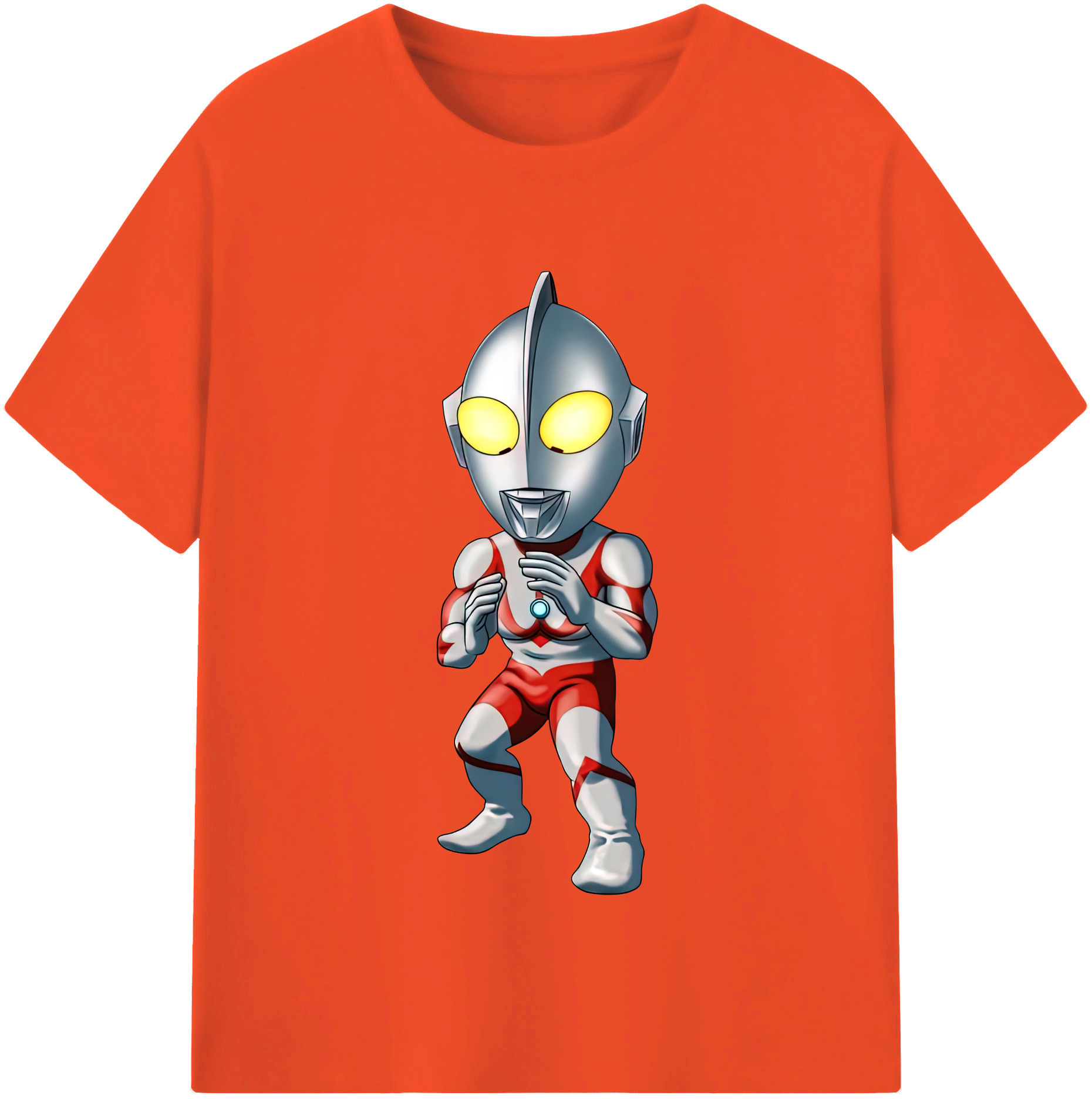 （画像用） ウルトラマン Ultraman 綿100％半袖Tシャツ（フロントプリント）