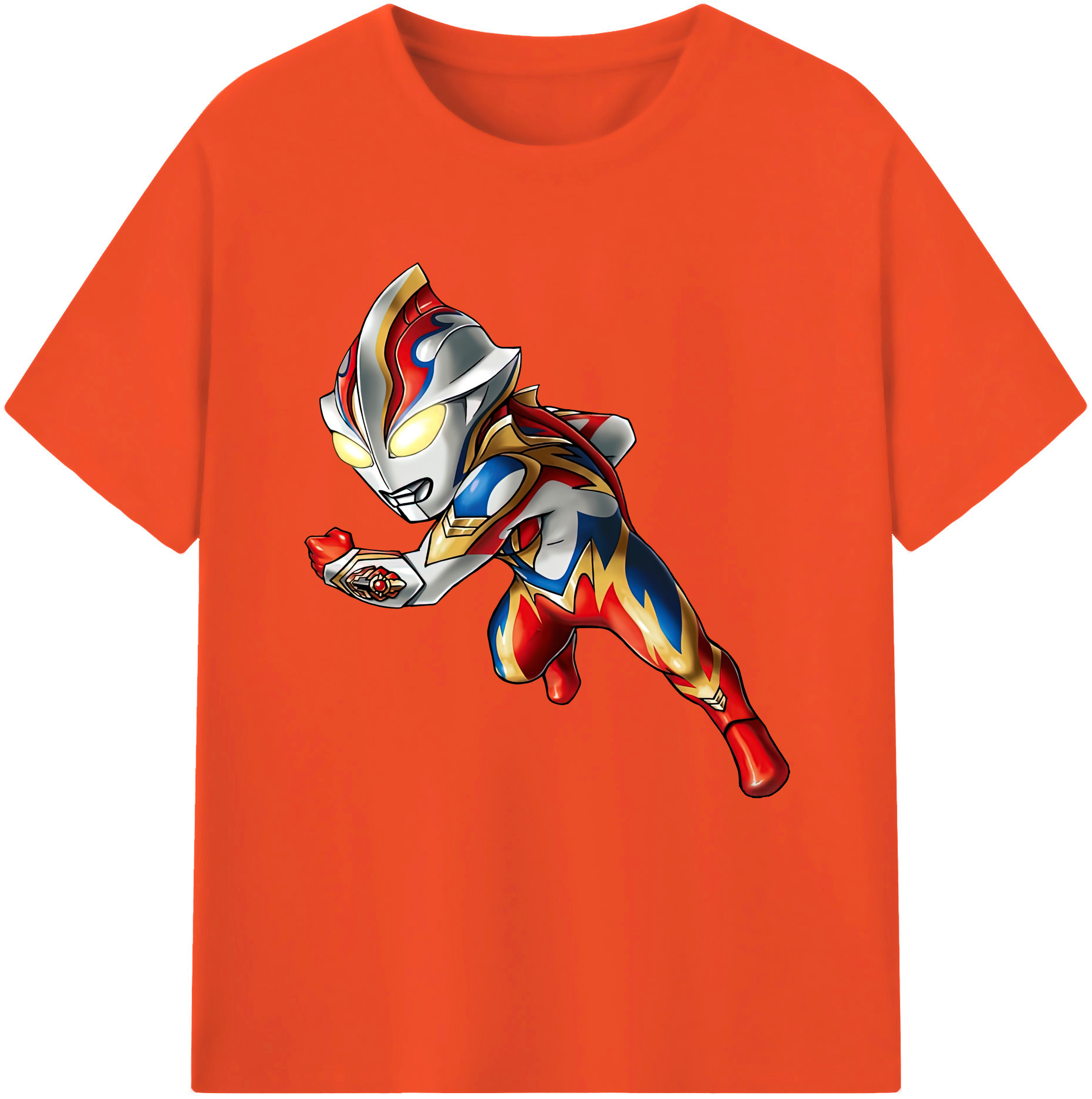 （画像用） ウルトラマン Ultraman 綿100％半袖Tシャツ（フロントプリント）