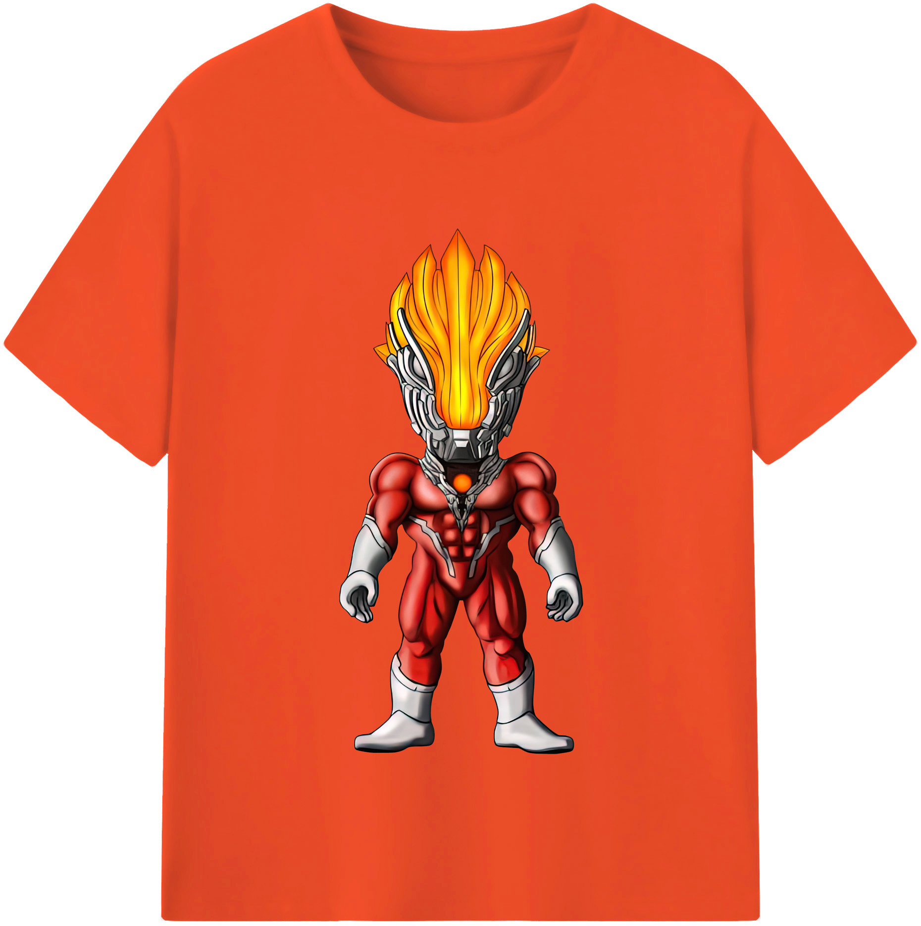 （画像用） ウルトラマン Ultraman 綿100％半袖Tシャツ（フロントプリント）