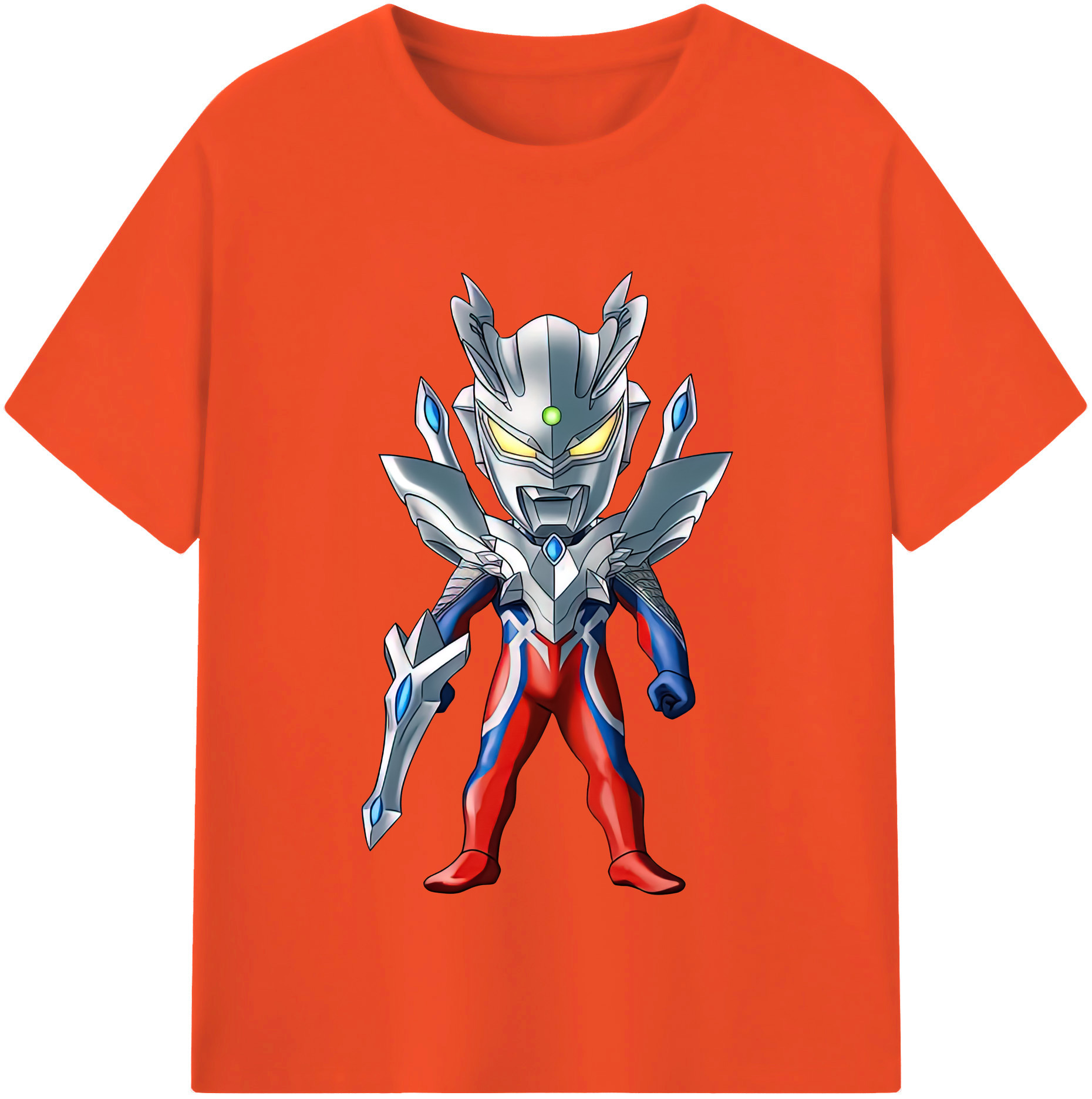 （画像用） ウルトラマン Ultraman 綿100％半袖Tシャツ（フロントプリント）
