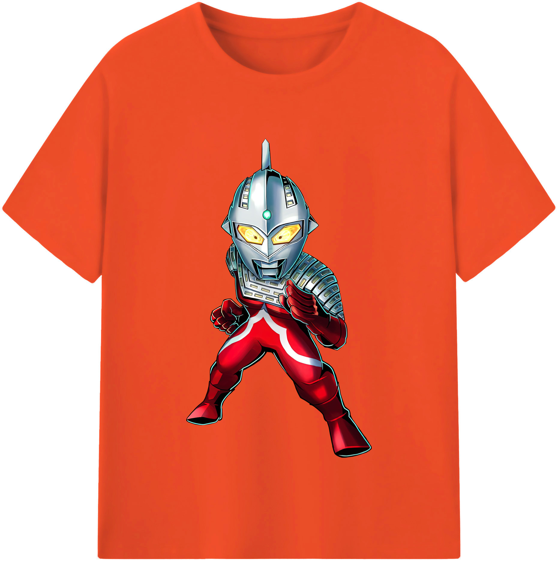 （画像用） ウルトラマン Ultraman 綿100％半袖Tシャツ（フロントプリント）