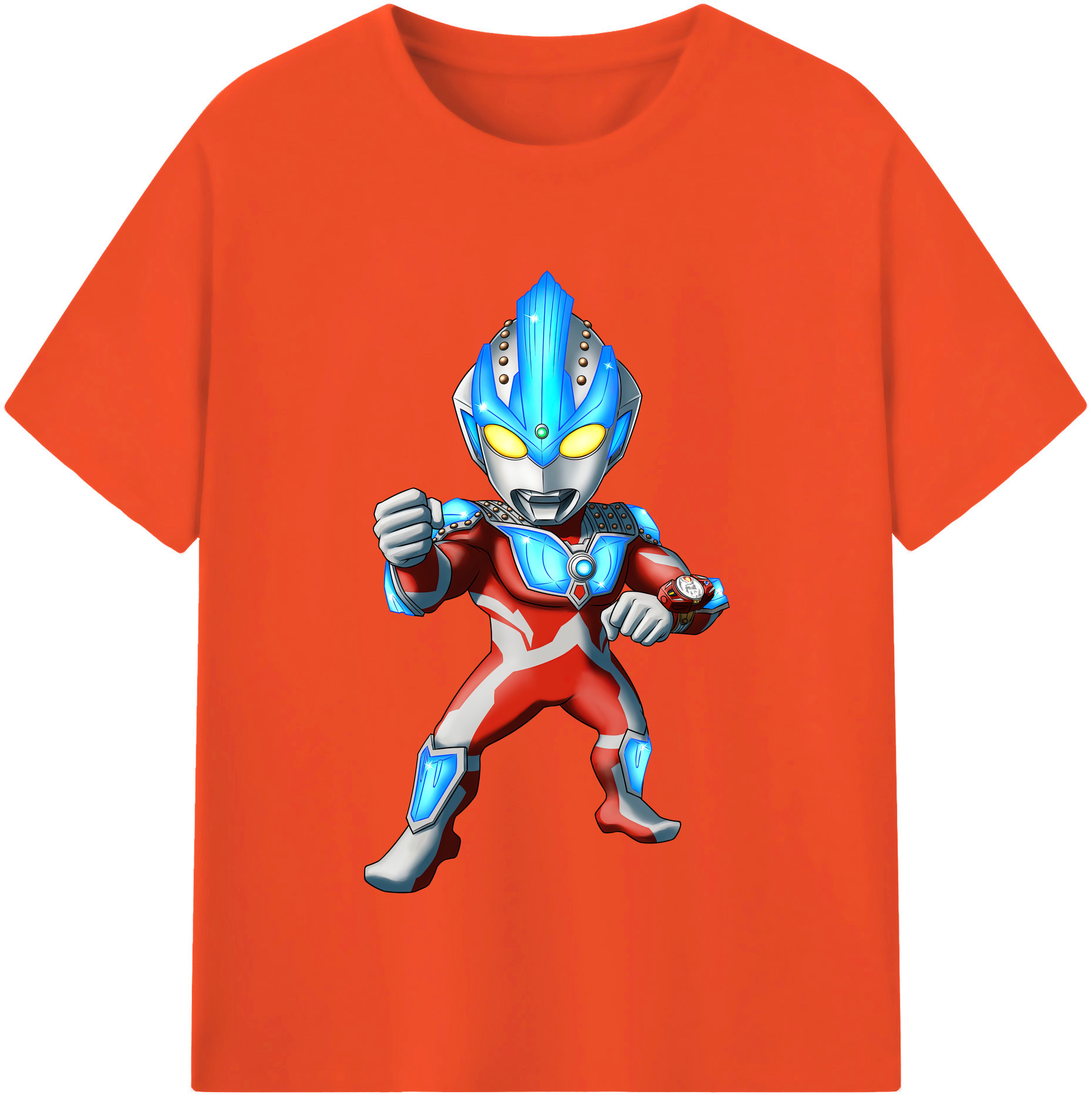 （画像用） ウルトラマン Ultraman 綿100％半袖Tシャツ（フロントプリント）