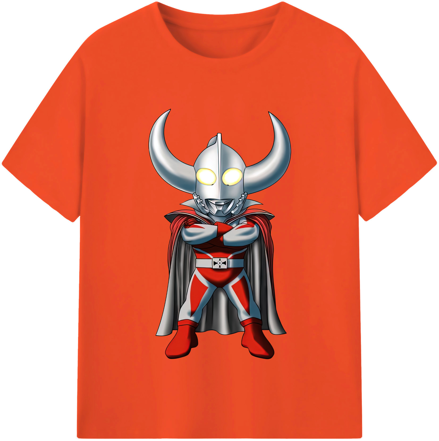 （画像用） ウルトラマン Ultraman 綿100％半袖Tシャツ（フロントプリント）