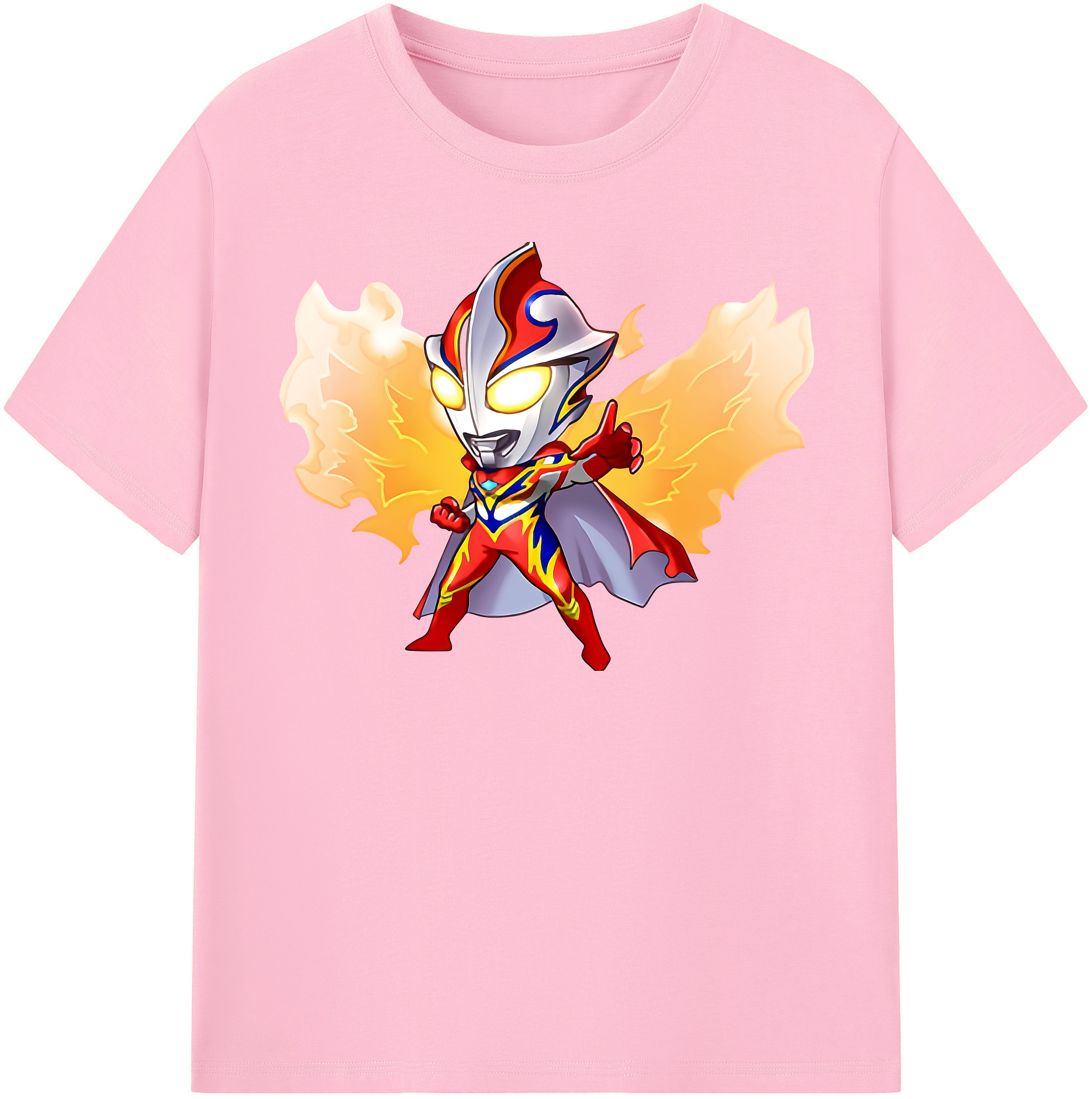 （画像用） ウルトラマン Ultraman 綿100％半袖Tシャツ（フロントプリント）