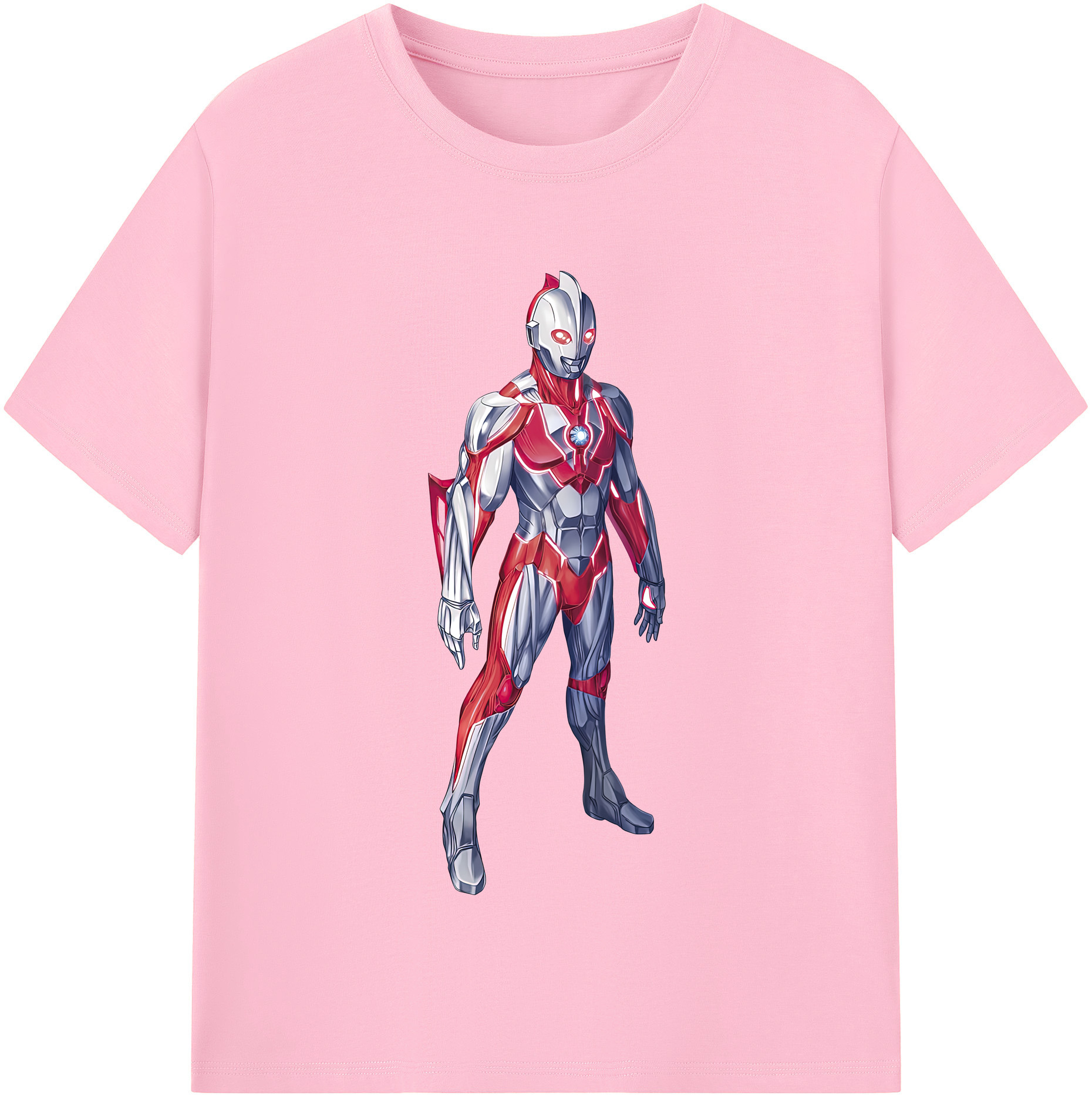 （画像用） ウルトラマン Ultraman 綿100％半袖Tシャツ（フロントプリント）