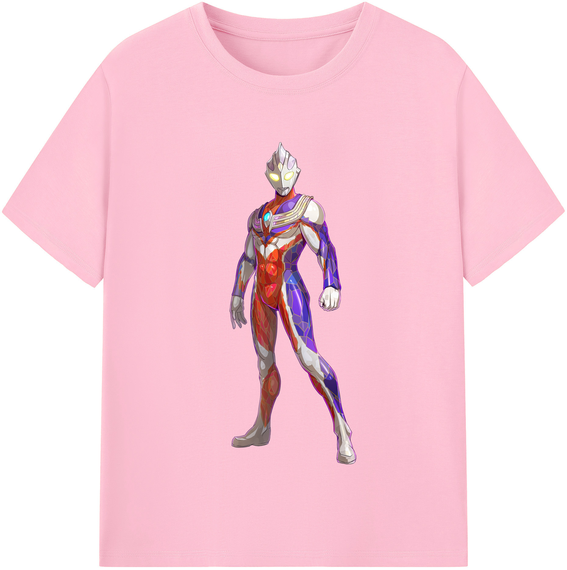 （画像用） ウルトラマン Ultraman 綿100％半袖Tシャツ（フロントプリント）