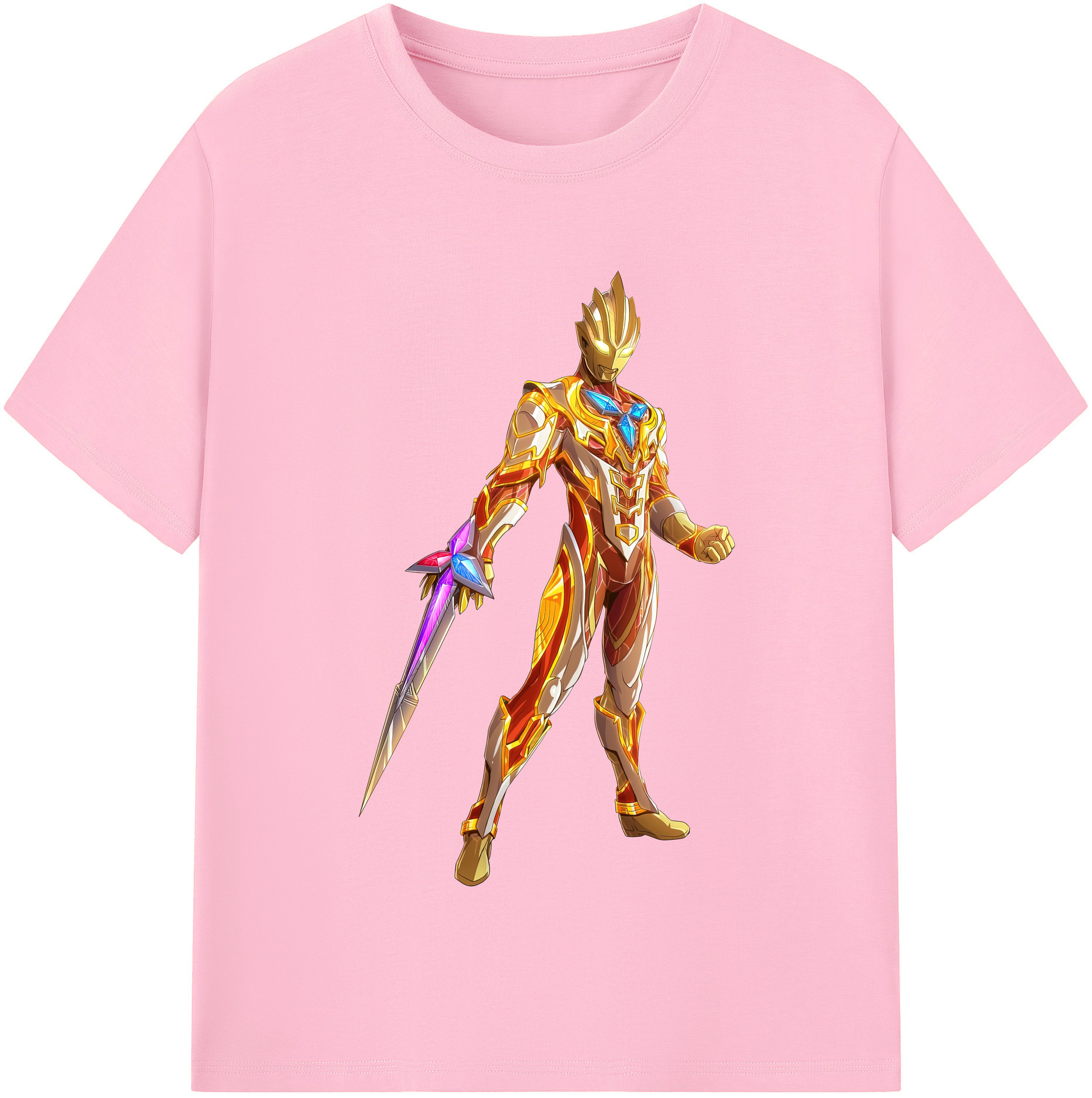 （画像用） ウルトラマン Ultraman 綿100％半袖Tシャツ（フロントプリント）