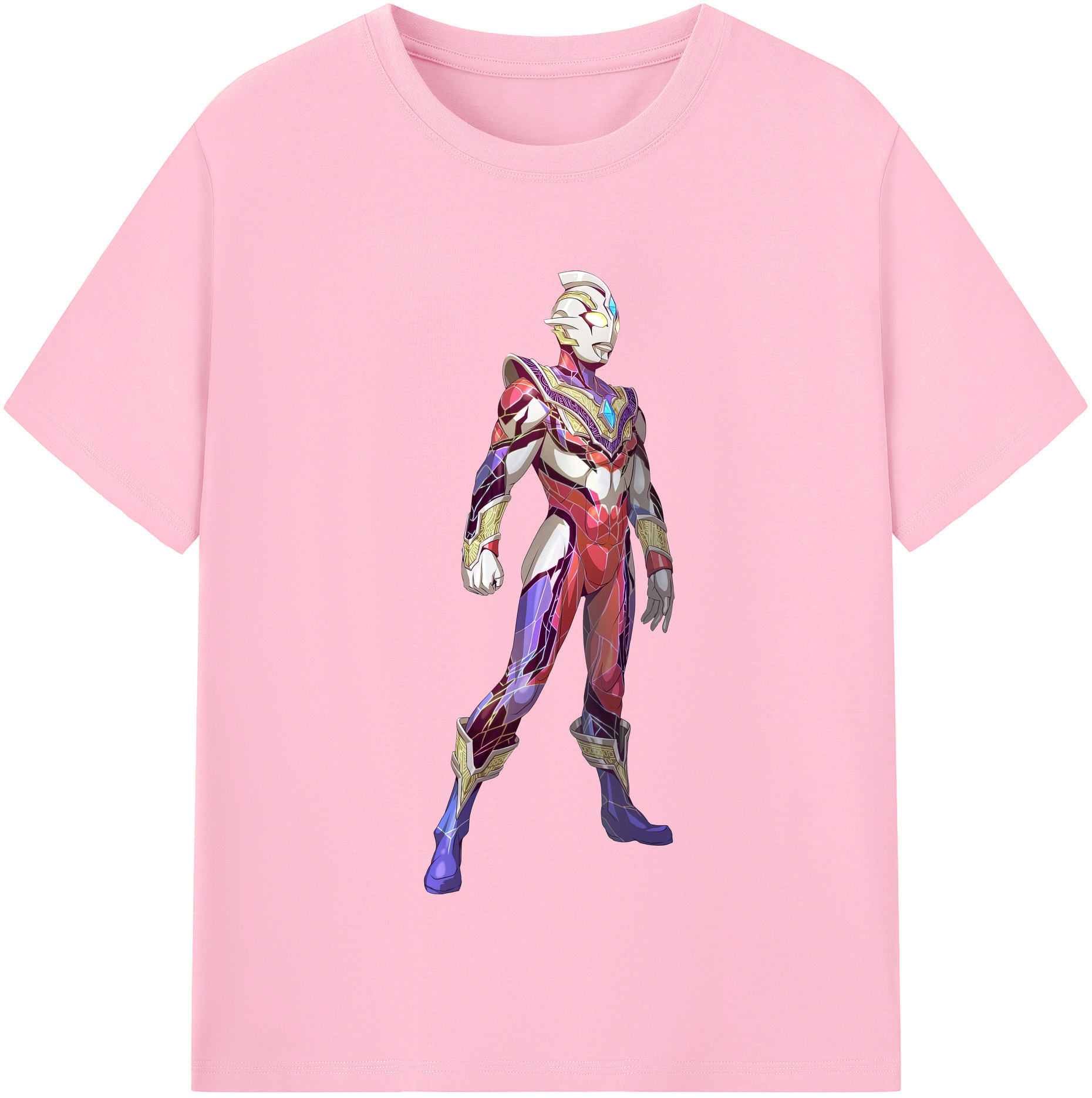 （画像用） ウルトラマン Ultraman 綿100％半袖Tシャツ（フロントプリント）