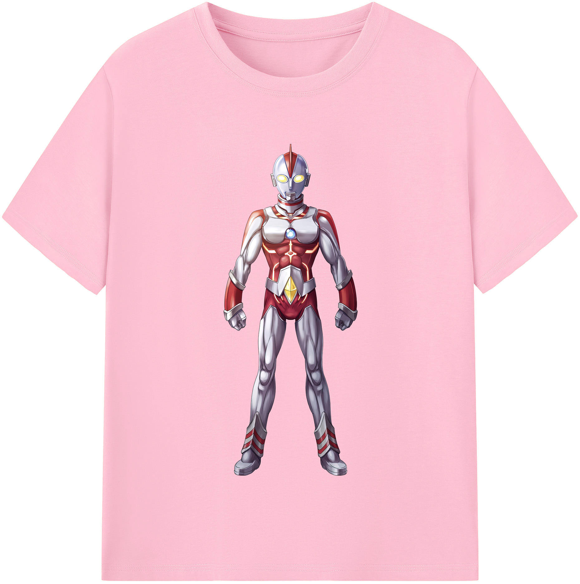 （画像用） ウルトラマン Ultraman 綿100％半袖Tシャツ（フロントプリント）