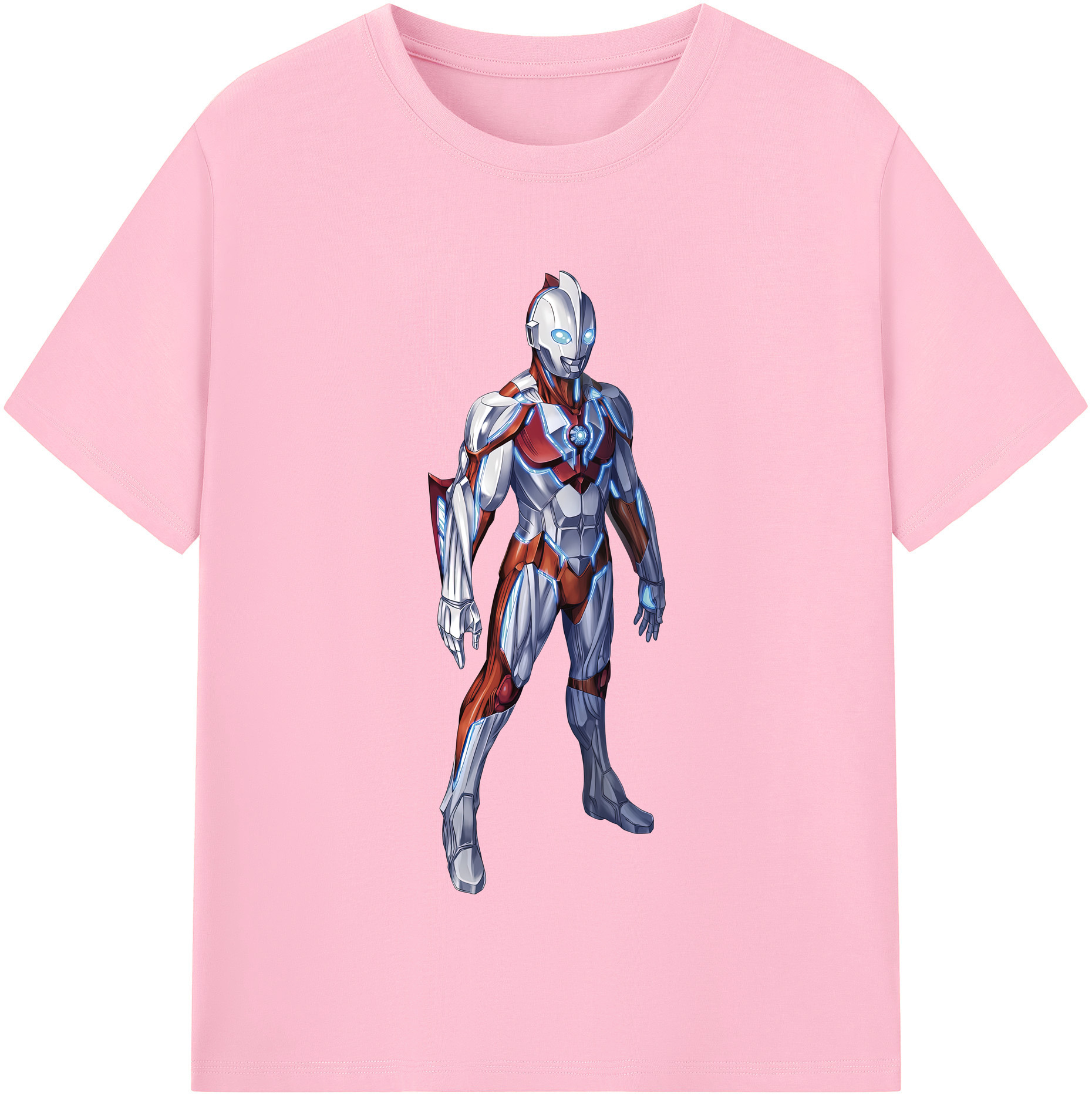 （画像用） ウルトラマン Ultraman 綿100％半袖Tシャツ（フロントプリント）