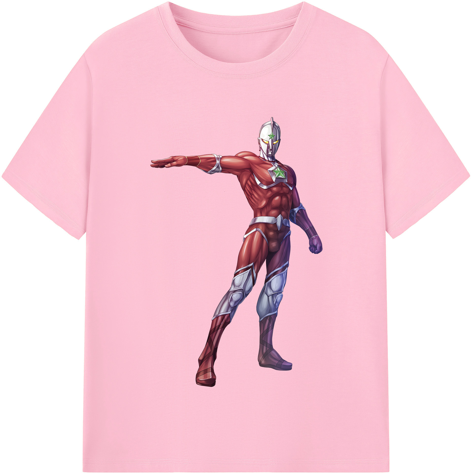 （画像用） ウルトラマン Ultraman 綿100％半袖Tシャツ（フロントプリント）