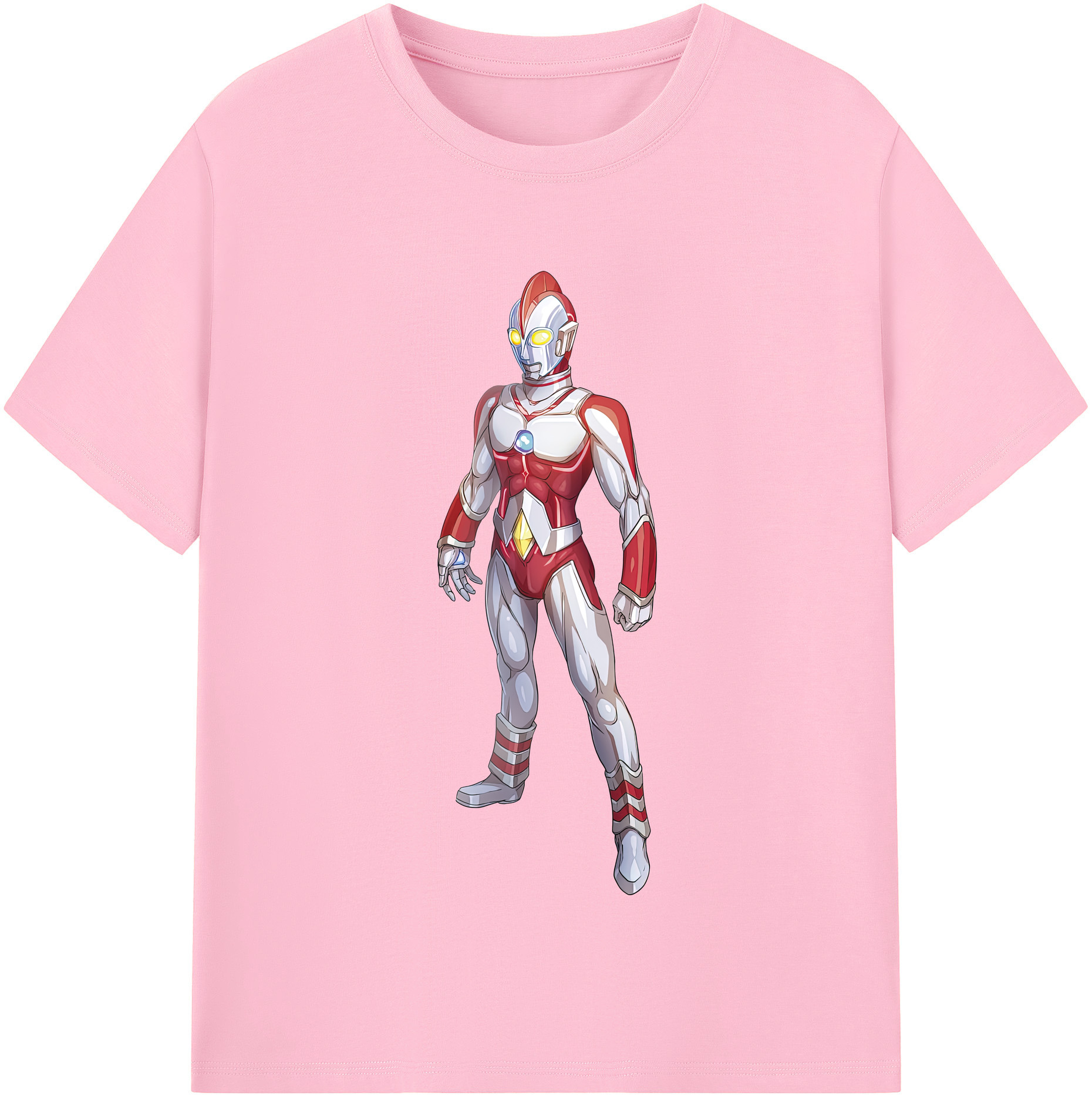 （画像用） ウルトラマン Ultraman 綿100％半袖Tシャツ（フロントプリント）