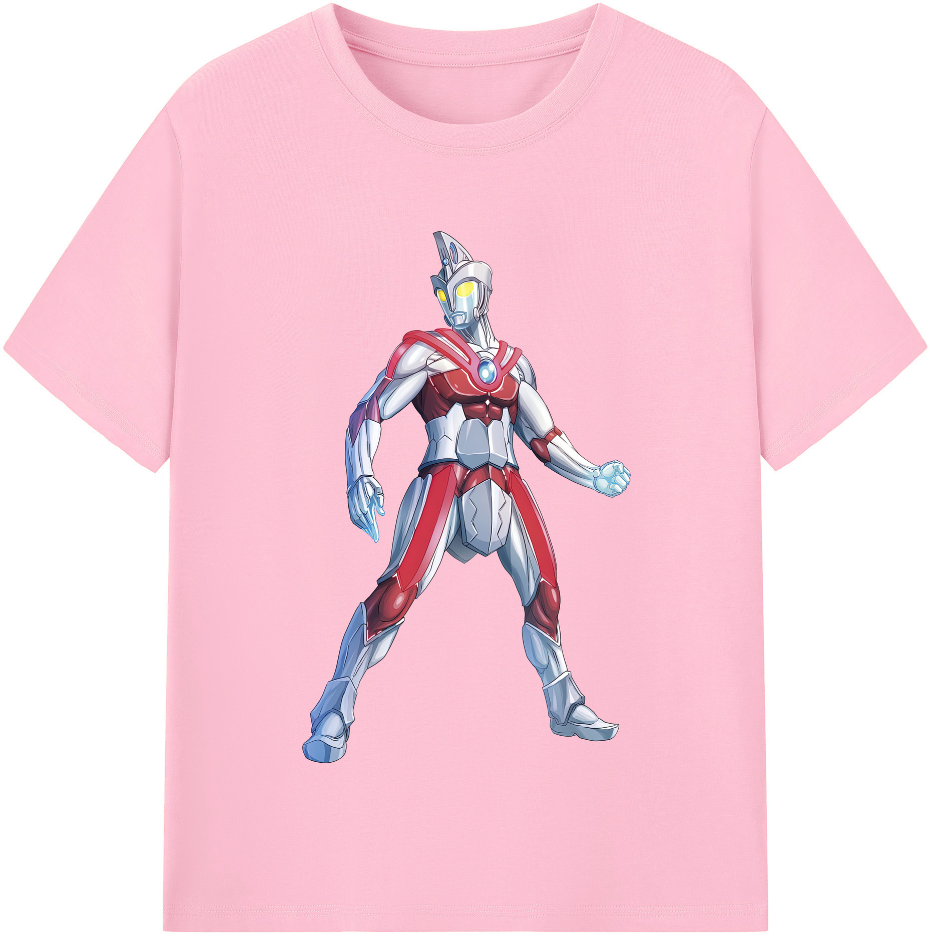 （画像用） ウルトラマン Ultraman 綿100％半袖Tシャツ（フロントプリント）