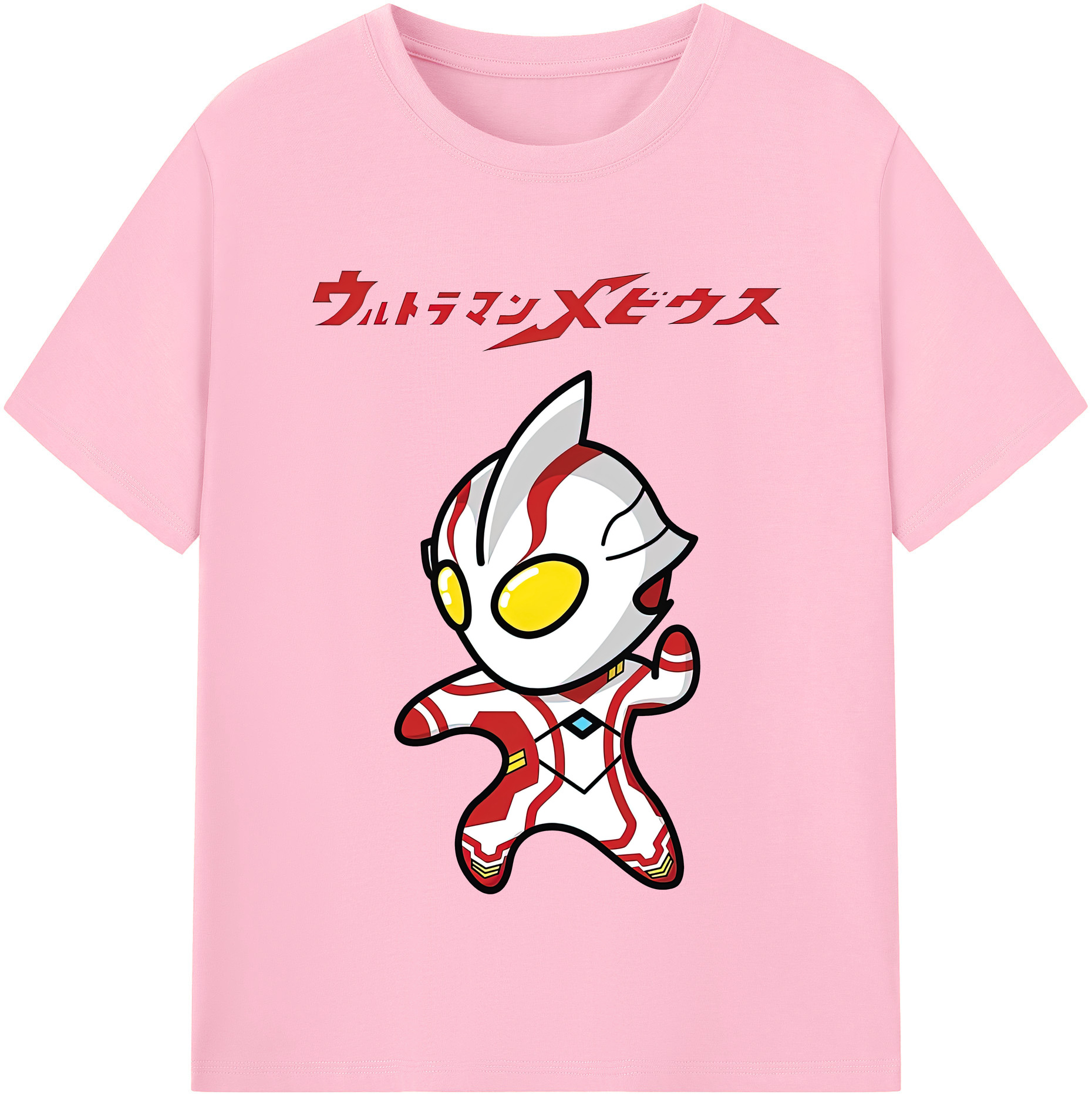 （画像用） ウルトラマン Ultraman 綿100％半袖Tシャツ（フロントプリント）