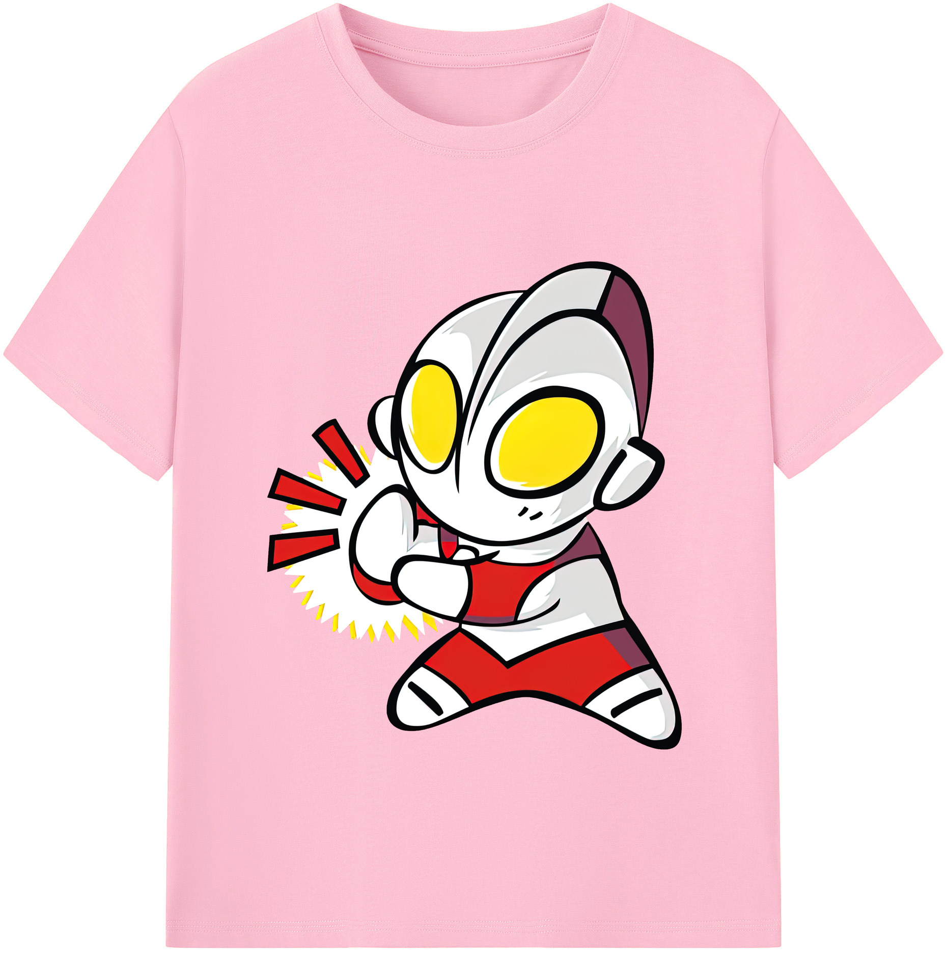 （画像用） ウルトラマン Ultraman 綿100％半袖Tシャツ（フロントプリント）