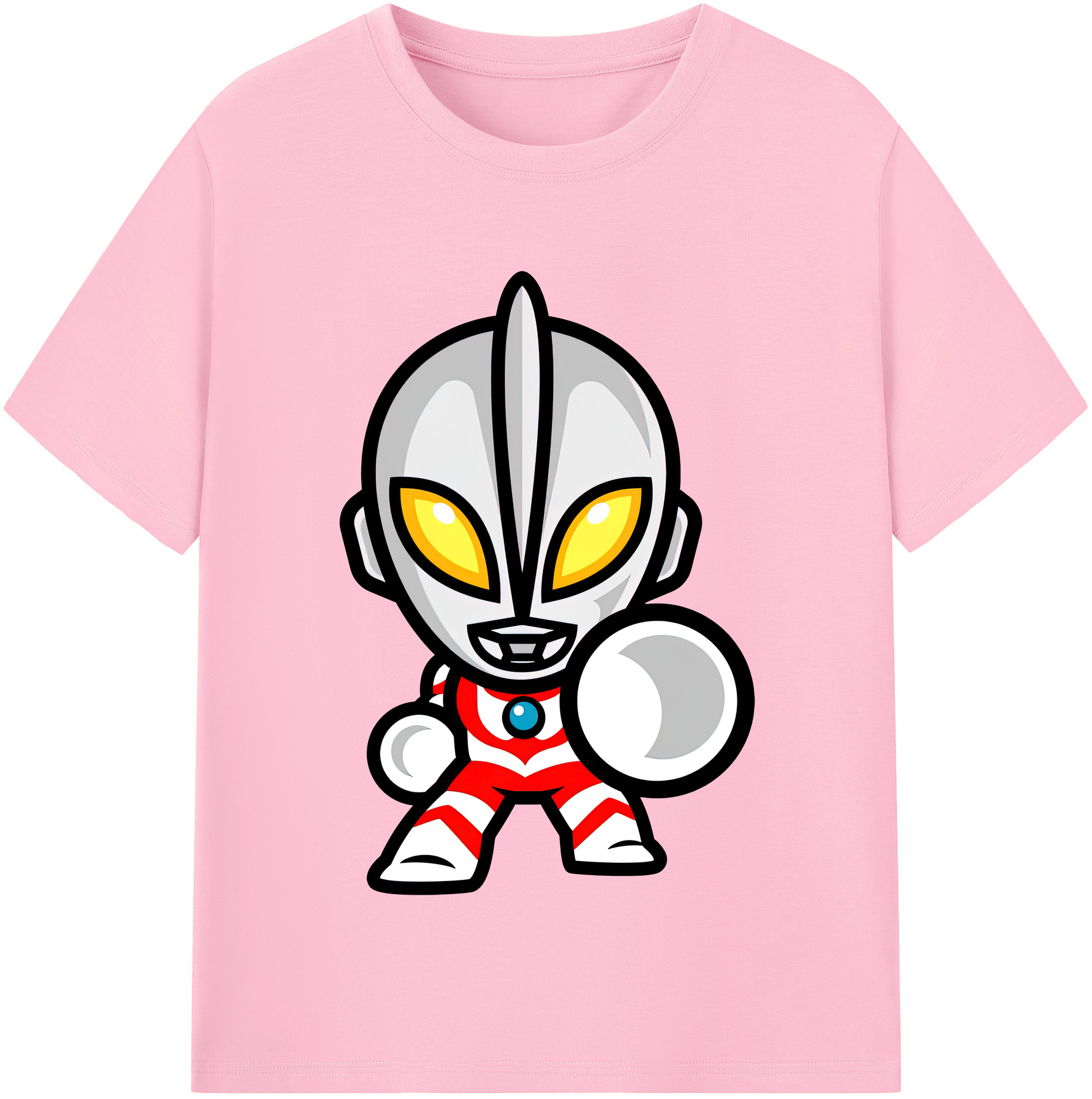 （画像用） ウルトラマン Ultraman 綿100％半袖Tシャツ（フロントプリント）