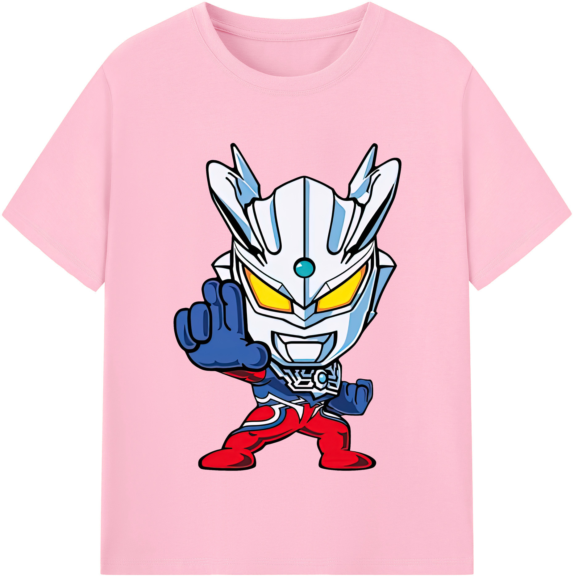 （画像用） ウルトラマン Ultraman 綿100％半袖Tシャツ（フロントプリント）
