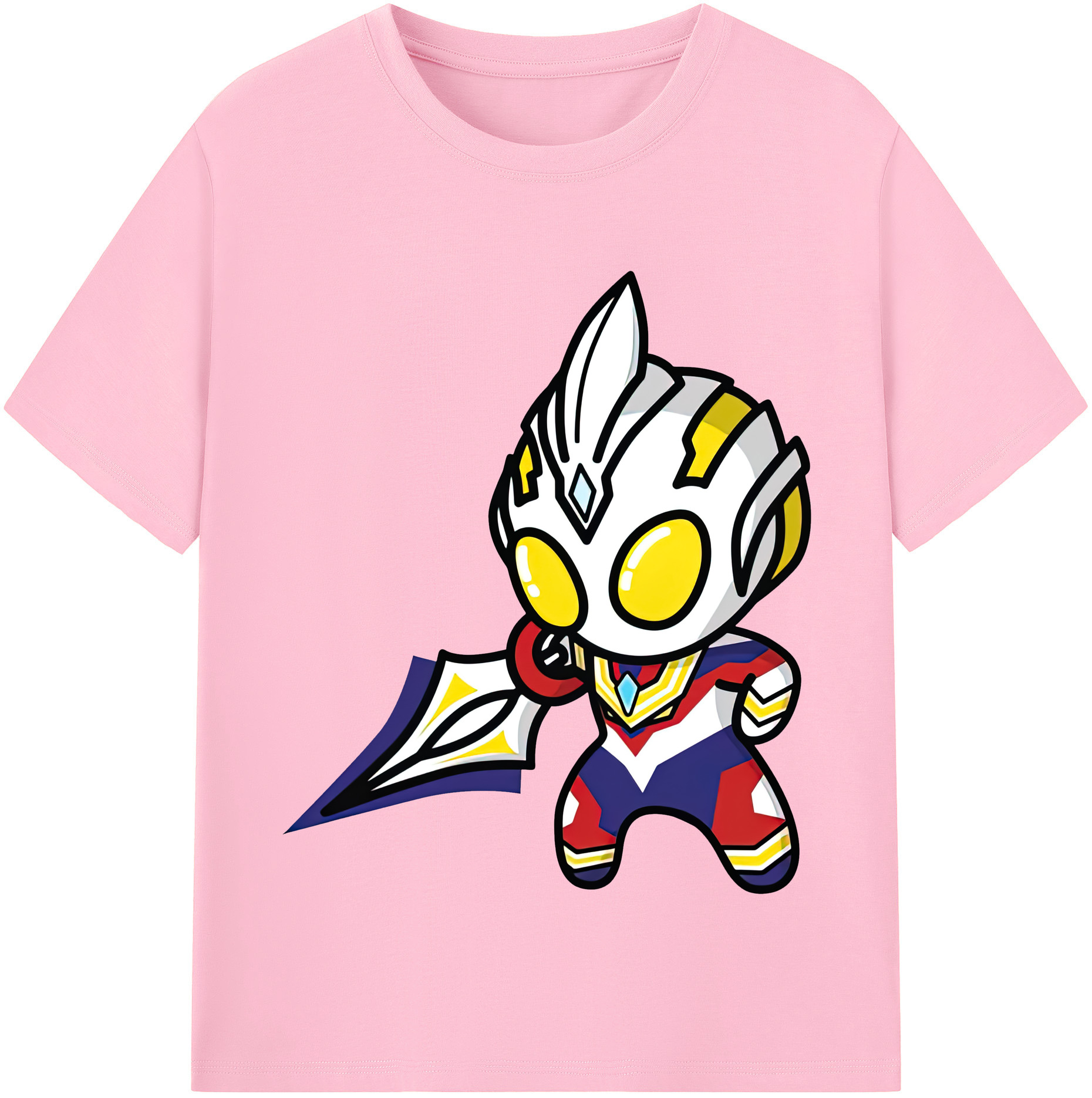 （画像用） ウルトラマン Ultraman 綿100％半袖Tシャツ（フロントプリント）