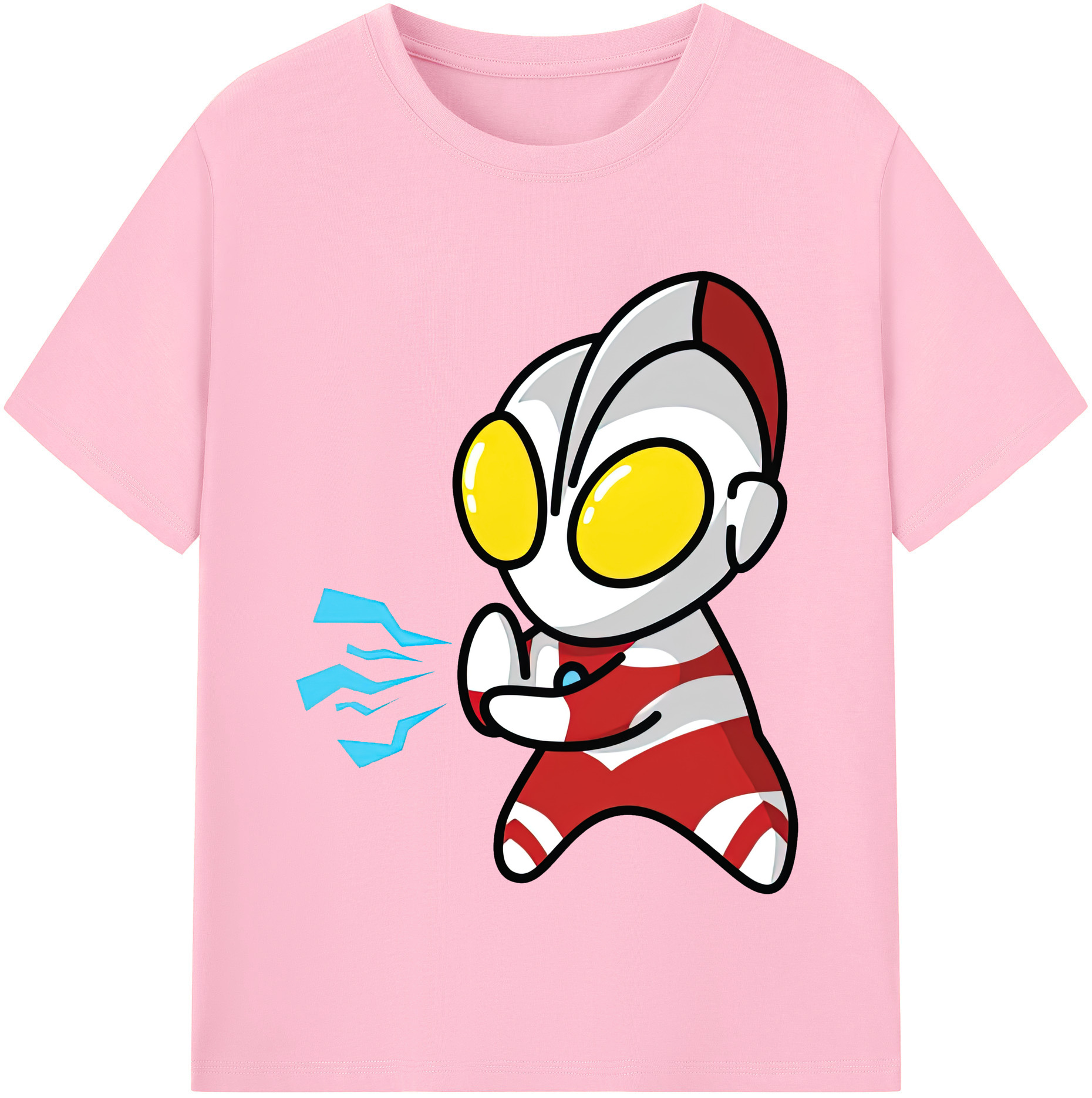 （画像用） ウルトラマン Ultraman 綿100％半袖Tシャツ（フロントプリント）