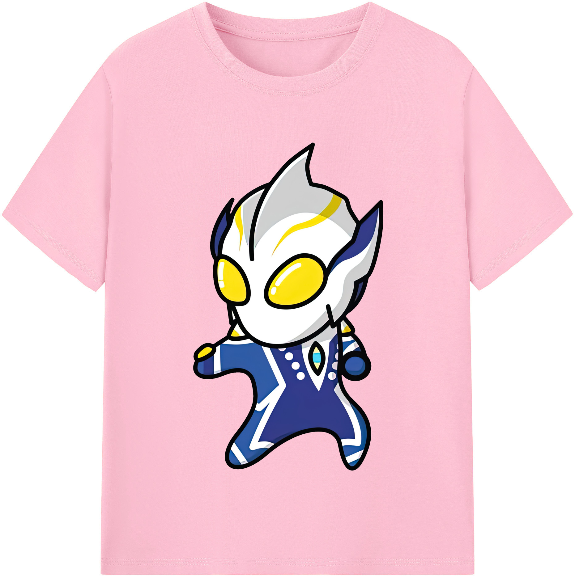 （画像用） ウルトラマン Ultraman 綿100％半袖Tシャツ（フロントプリント）