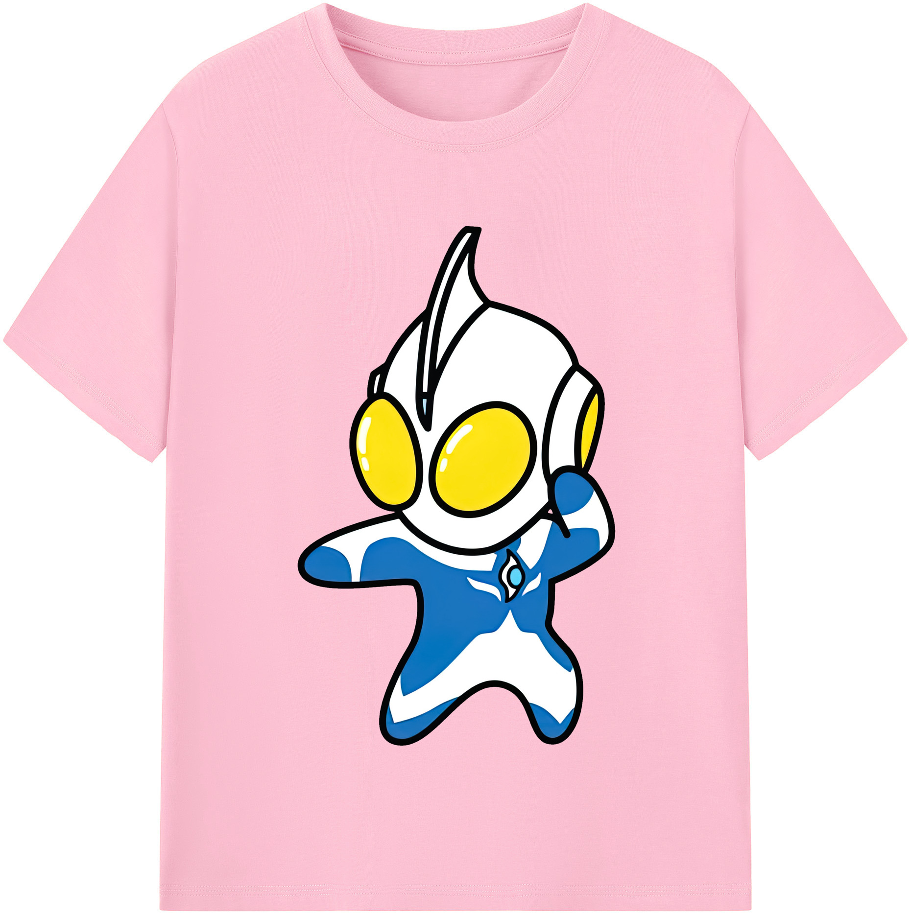 （画像用） ウルトラマン Ultraman 綿100％半袖Tシャツ（フロントプリント）