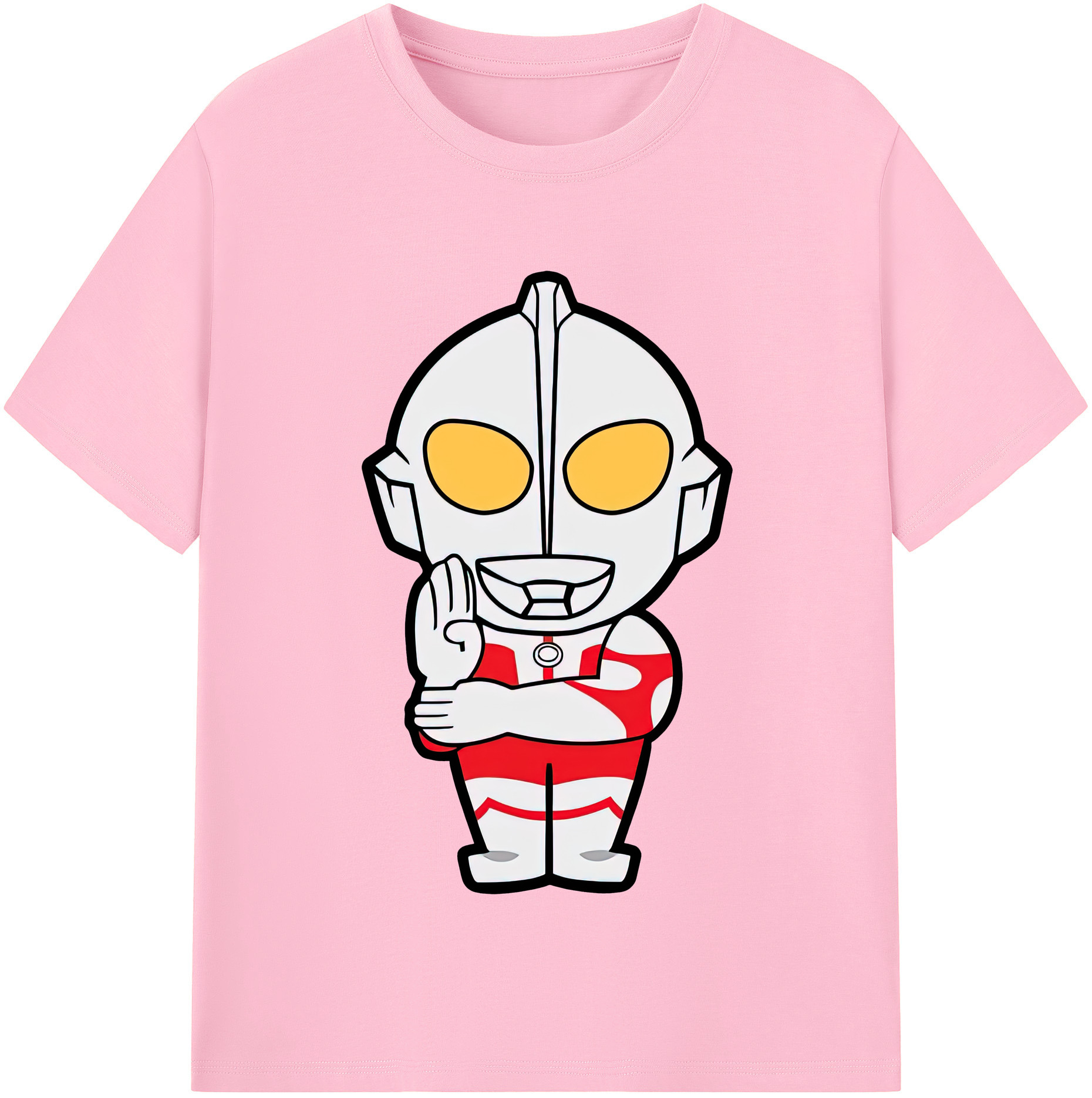 （画像用） ウルトラマン Ultraman 綿100％半袖Tシャツ（フロントプリント）