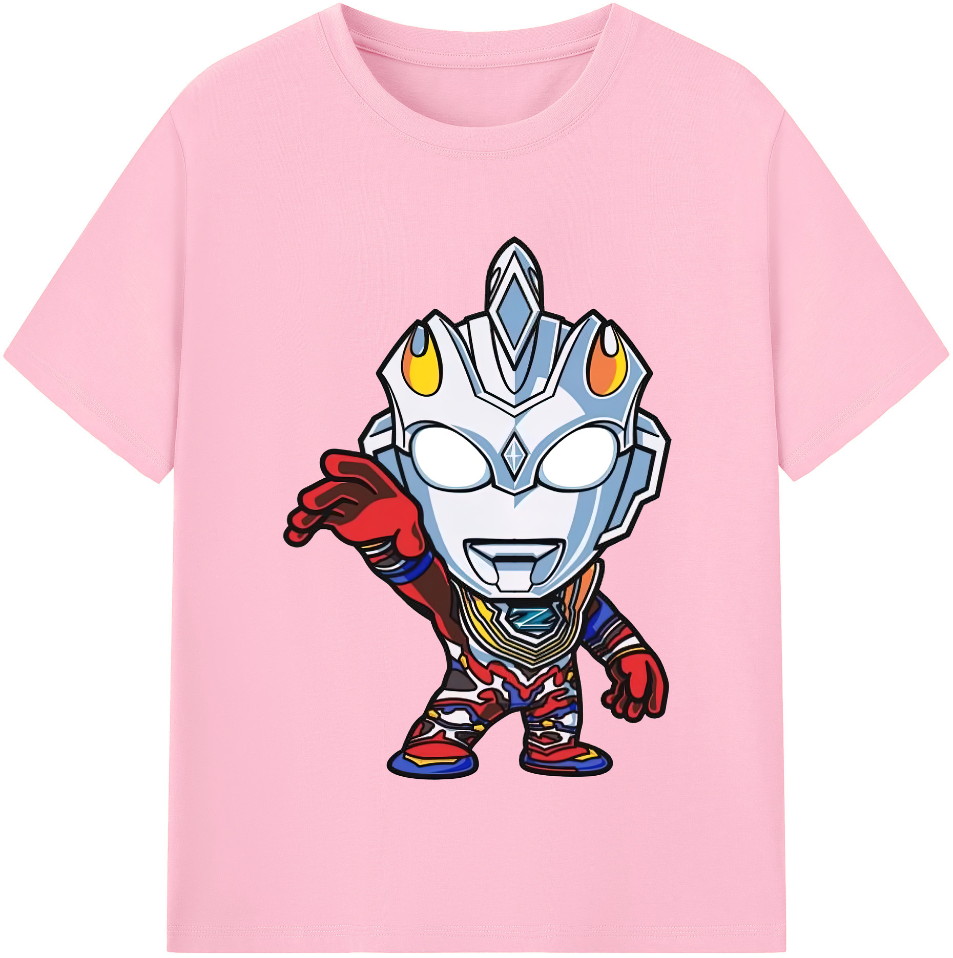 （画像用） ウルトラマン Ultraman 綿100％半袖Tシャツ（フロントプリント）