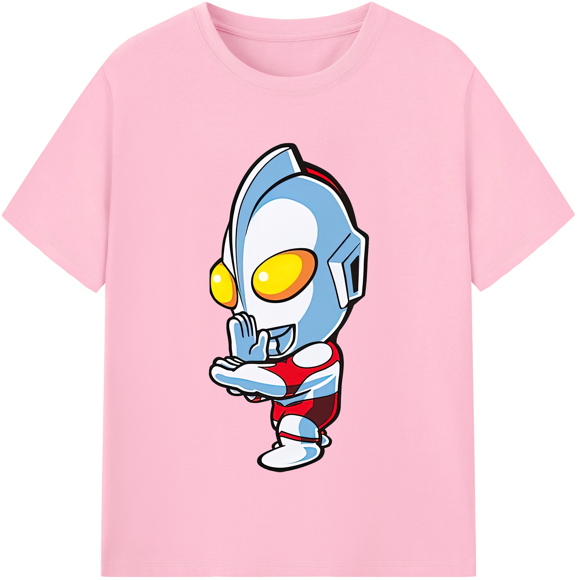 （画像用） ウルトラマン Ultraman 綿100％半袖Tシャツ（フロントプリント）