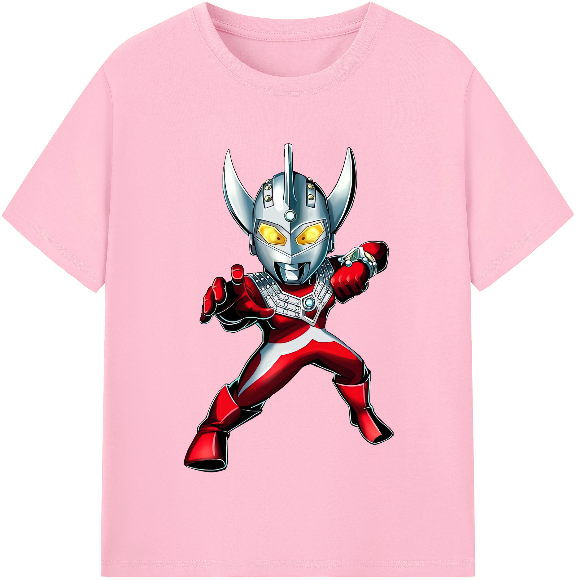 （画像用） ウルトラマン Ultraman 綿100％半袖Tシャツ（フロントプリント）