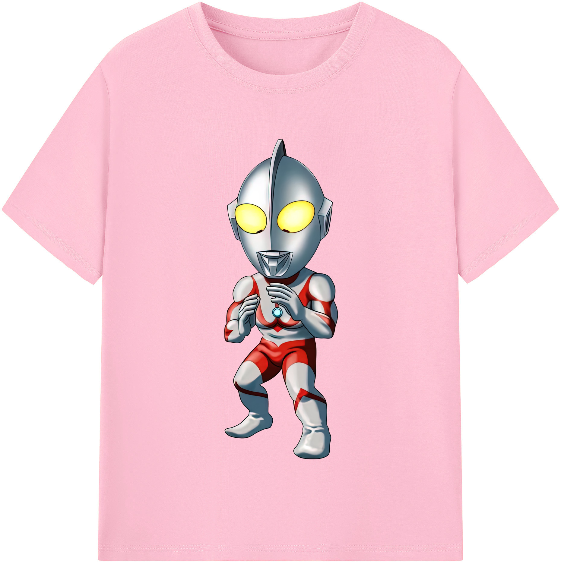 （画像用） ウルトラマン Ultraman 綿100％半袖Tシャツ（フロントプリント）