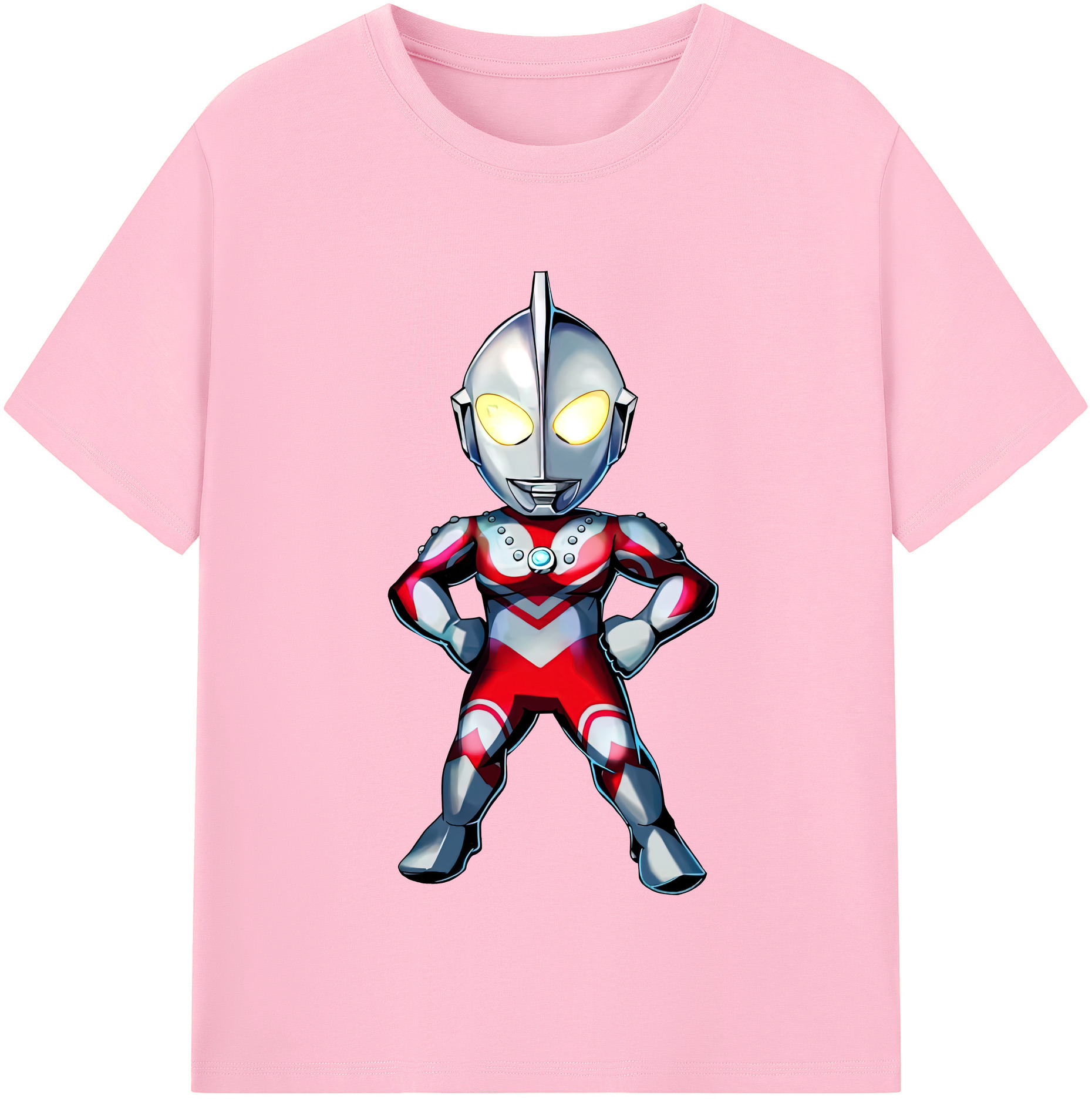（画像用） ウルトラマン Ultraman 綿100％半袖Tシャツ（フロントプリント）