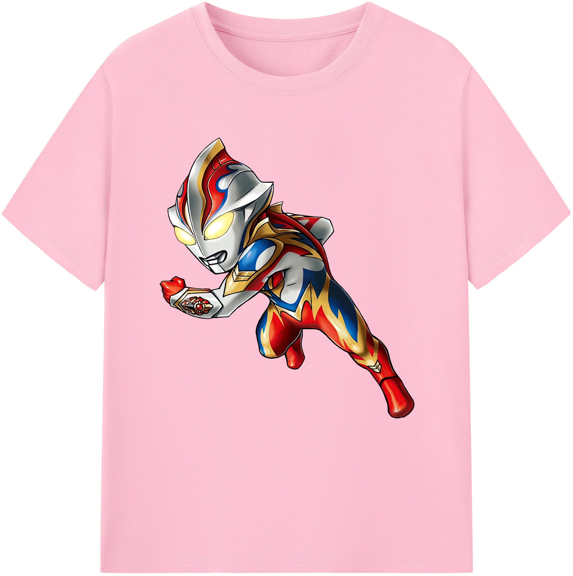 （画像用） ウルトラマン Ultraman 綿100％半袖Tシャツ（フロントプリント）